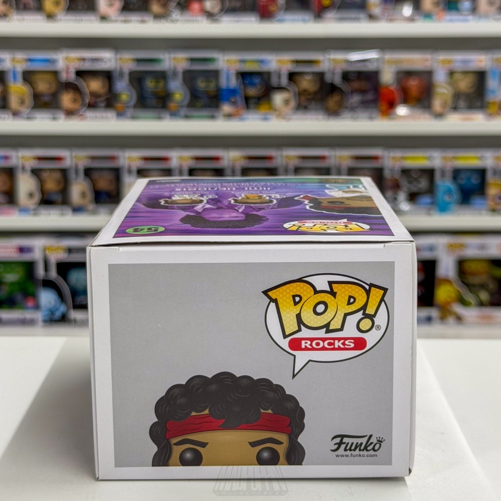 Funko Pop Rocks Purple Haze Properties Jimi Hendrix 54 Music Guitarist Figure