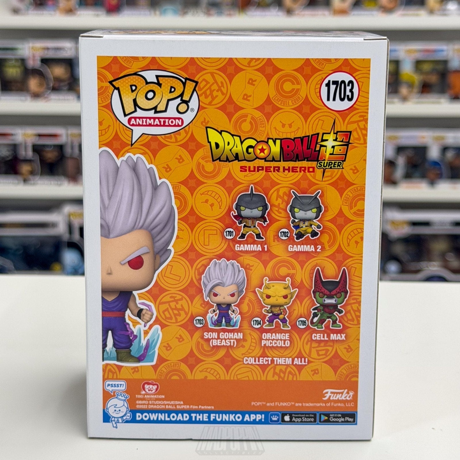 Funko Pop Animation Dragon Ball Super Son Gohan Beast 1703 Manga Vinyl Figure