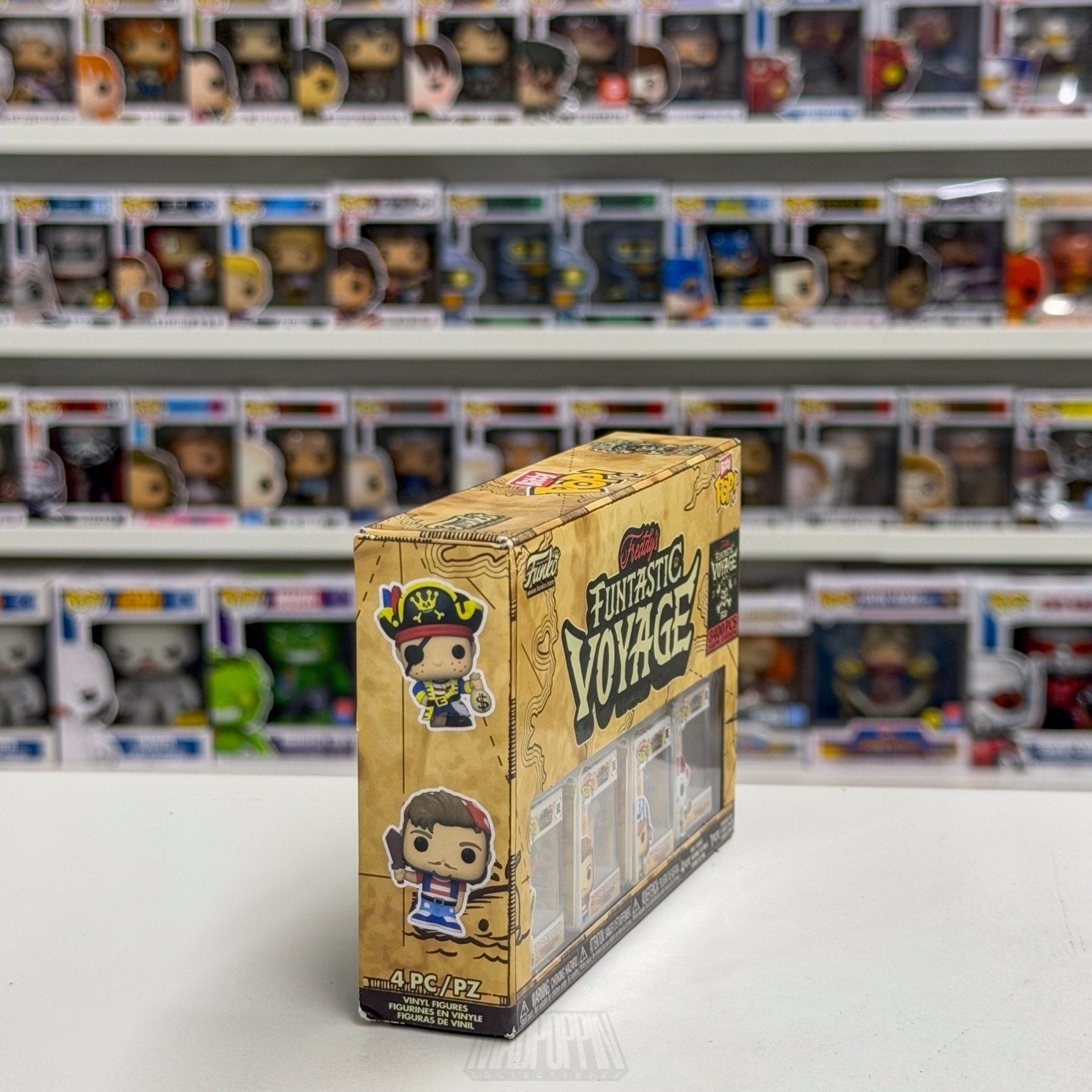Funko Pop Bitty Fundays Funtastic Voyage 4 Pack Show Edition Pirate Toy Figure
