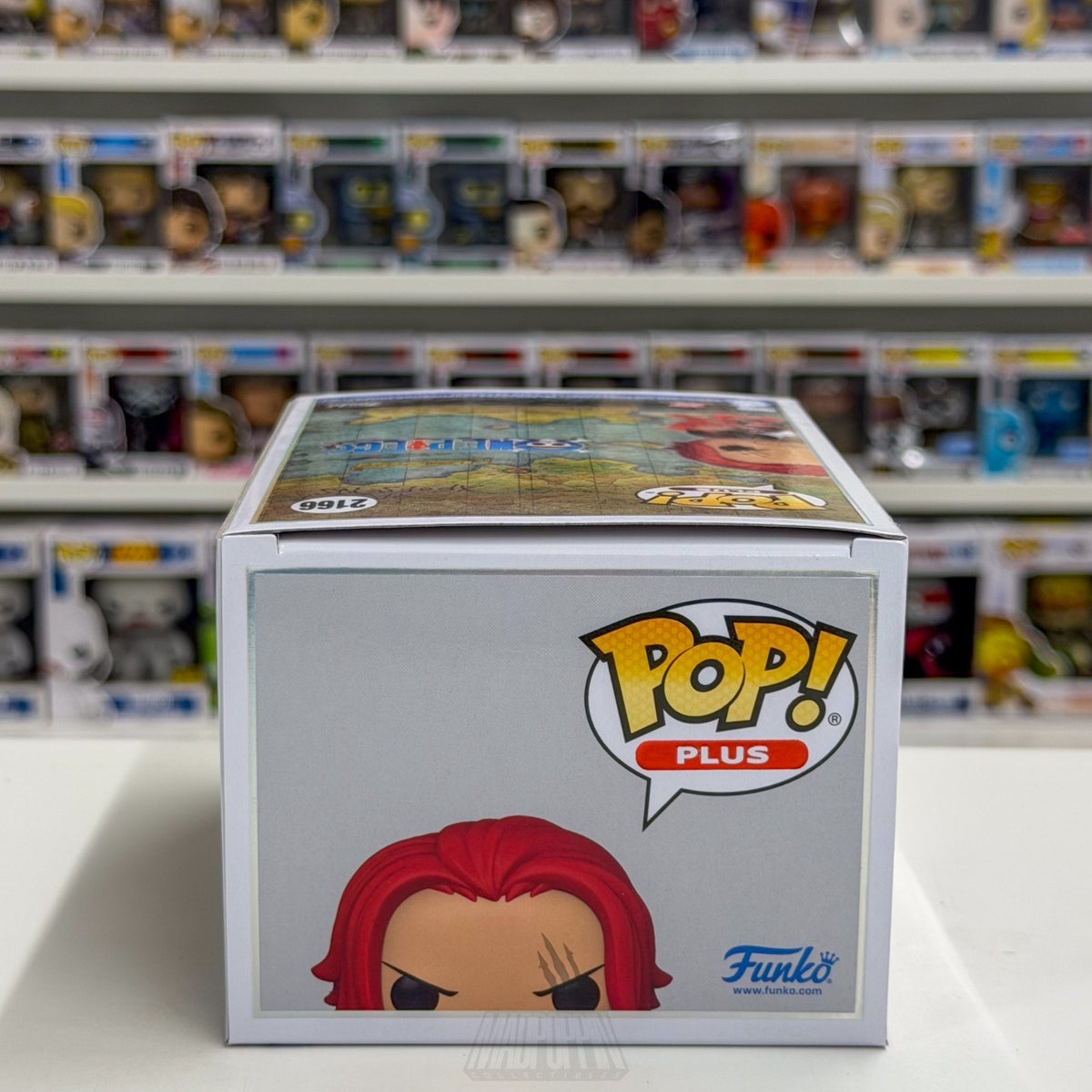 Funko Pop Anime One Piece Shanks Devine Departure Signed Auto JSA 2166 Figure