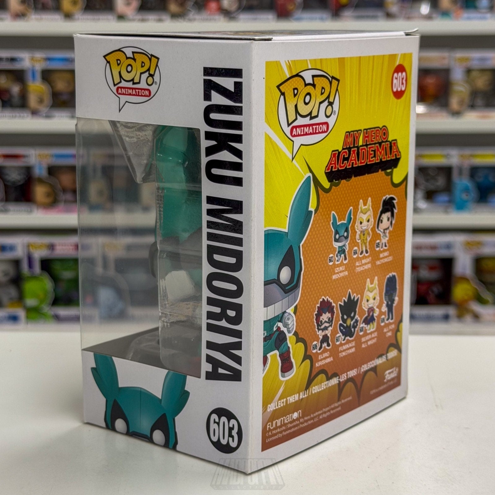 Funko Pop Anime My Hero Academia Izuku Midoriya Deku 603 Japan Manga Toy Figure