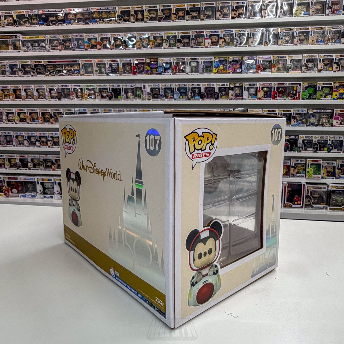 Funko Pop Disney Mickey Mouse Space Mountain Attraction Ride 107 Vinyl Figure