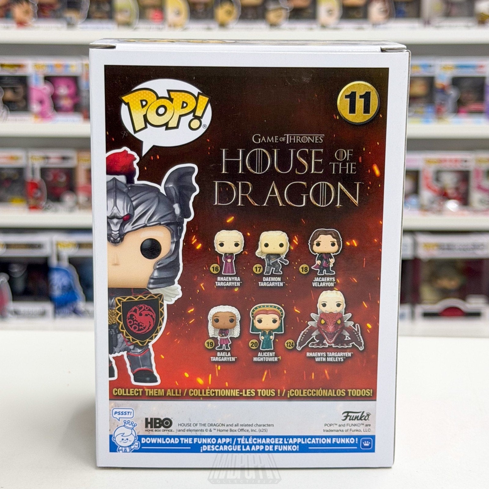Funko Pop TV HBO House of the Dragon Daemon Targaryen WonderCon 11 Vinyl Figure