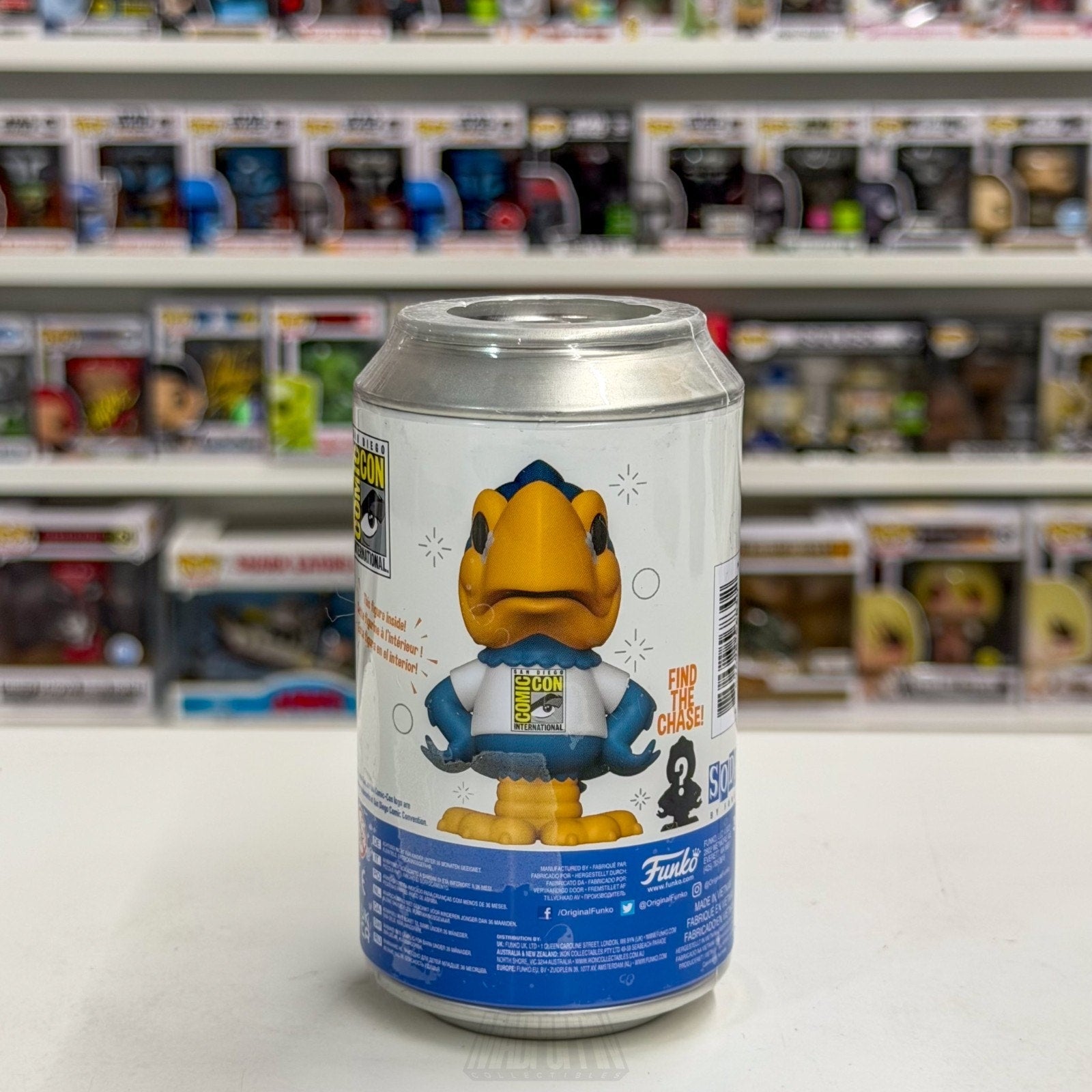 Funko Soda SDCC Toucan Sealed Can Chance at Chase San Diego Mascot Vinyl Figure