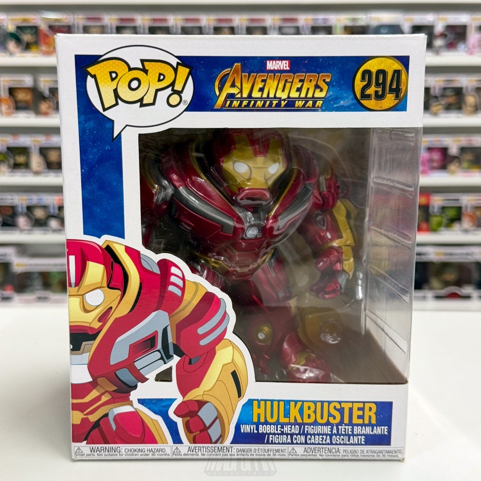 Funko Pop Marvel Avengers Infinity War Hulkbuster 294 Iron Man Armor 6" Figure