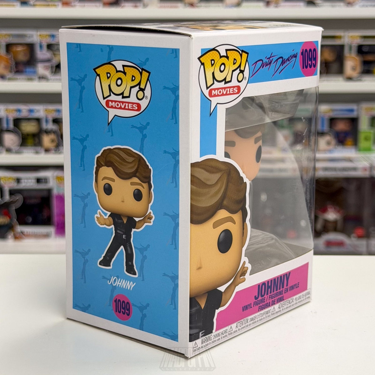 Funko Pop Movies Dirty Dancing Johnny Talent Show 1099 Romantic Drama Toy Figure
