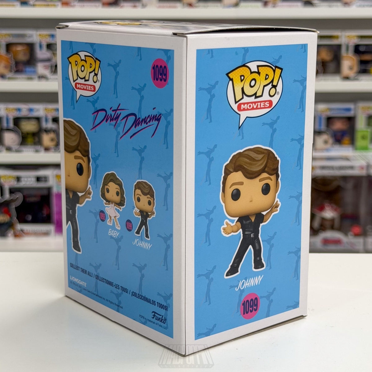 Funko Pop Movies Dirty Dancing Johnny Talent Show 1099 Romantic Drama Toy Figure