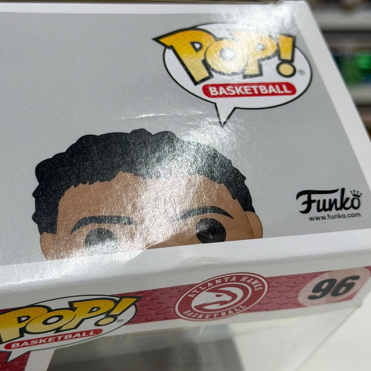Funko Pop NBA Basketball Atlanta Hawks Trae Young Black Jersey 96 Vinyl Figure
