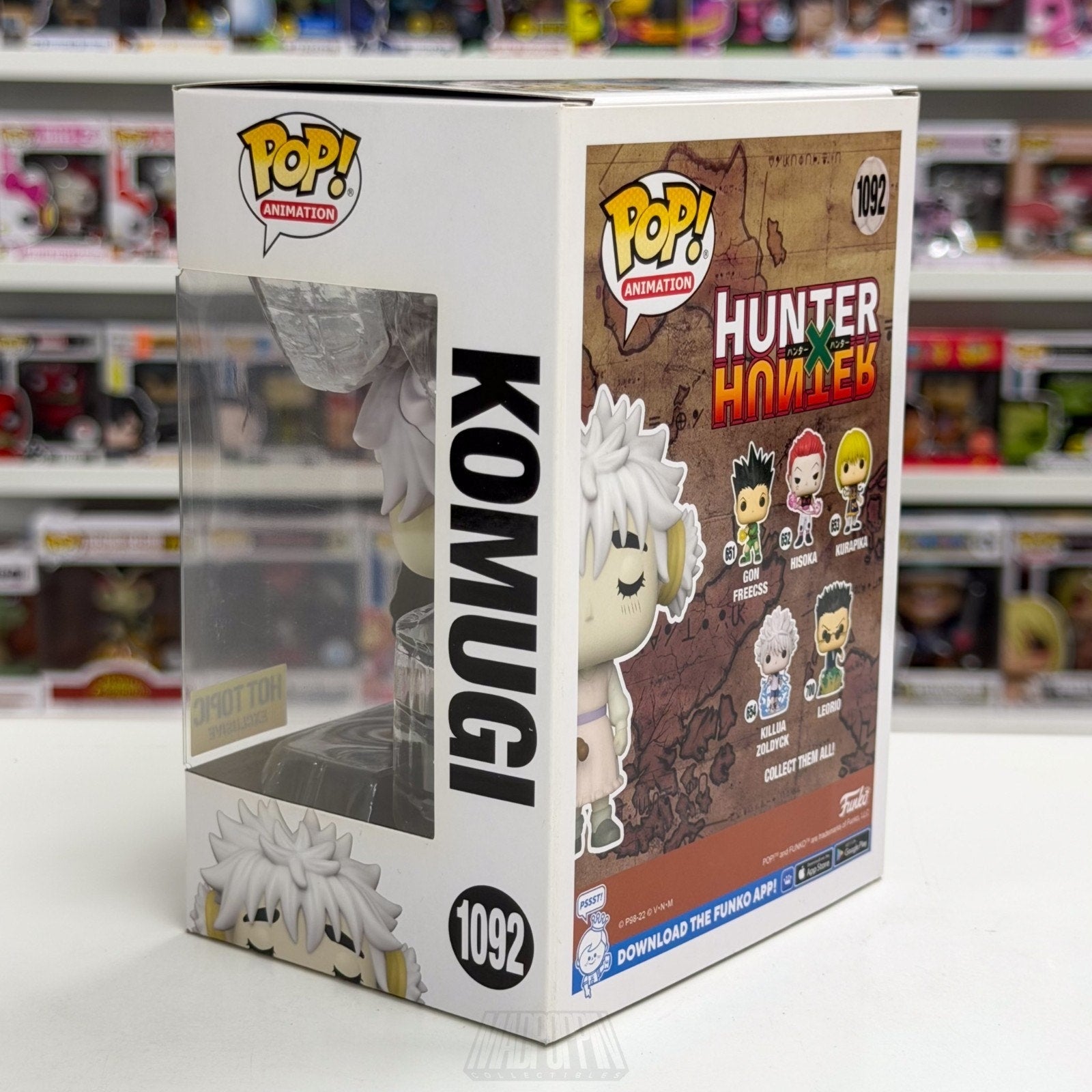Funko Pop Anime Hunter x Hunter Komugi Hot Topic 1092 Vinyl Figure