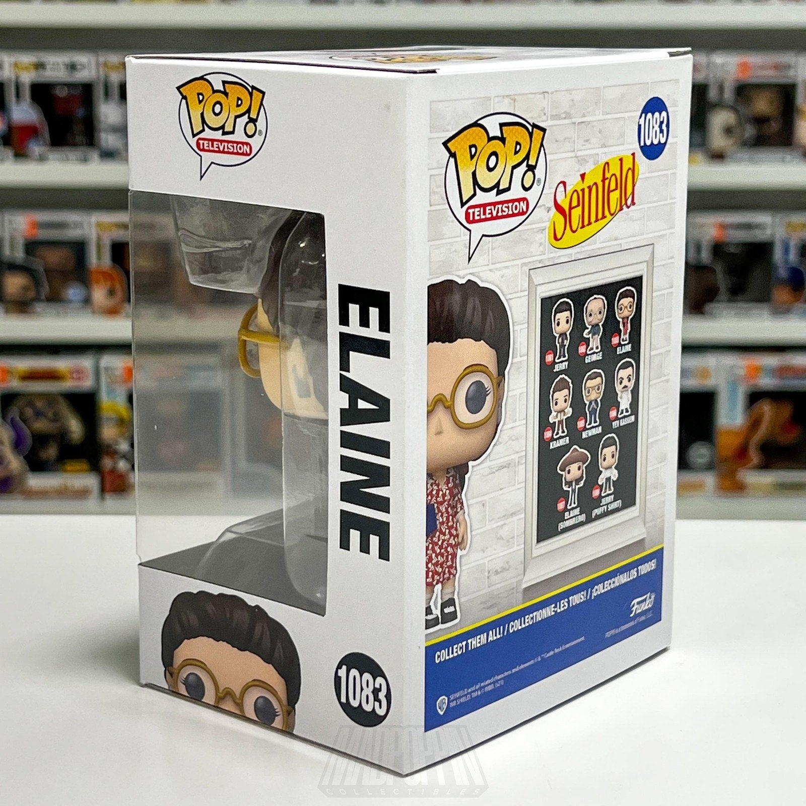 Funko Pop TV Seinfeld Elaine Benes 1083 Comedy Sitcom NYC Toy Vinyl Figure