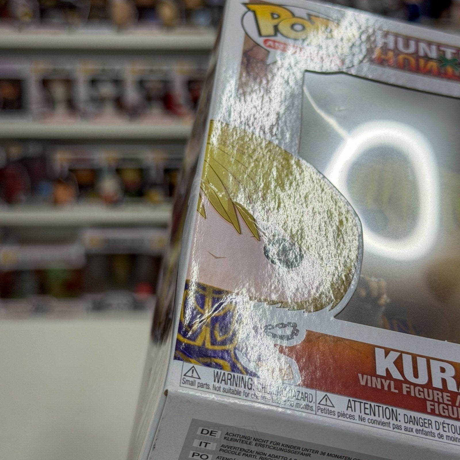 Funko Pop Anime Hunter x Hunter Kurapika 653 Japanese Manga Toy Vinyl Figure