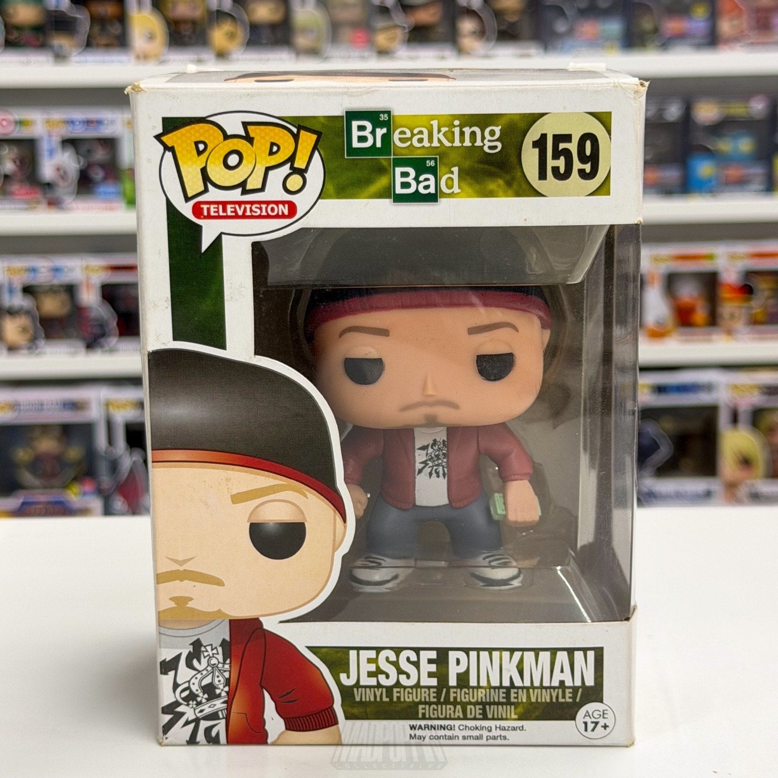 Funko Pop TV Breaking Bad Jesse Pinkman 159 AMC Crime Drama Series Vinyl Figure