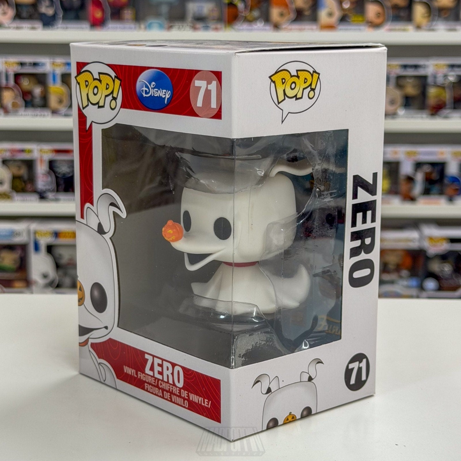 Funko Pop Disney Nightmare Before Christmas NBC Zero 71 Jacks Pet Ghost Dog Toy