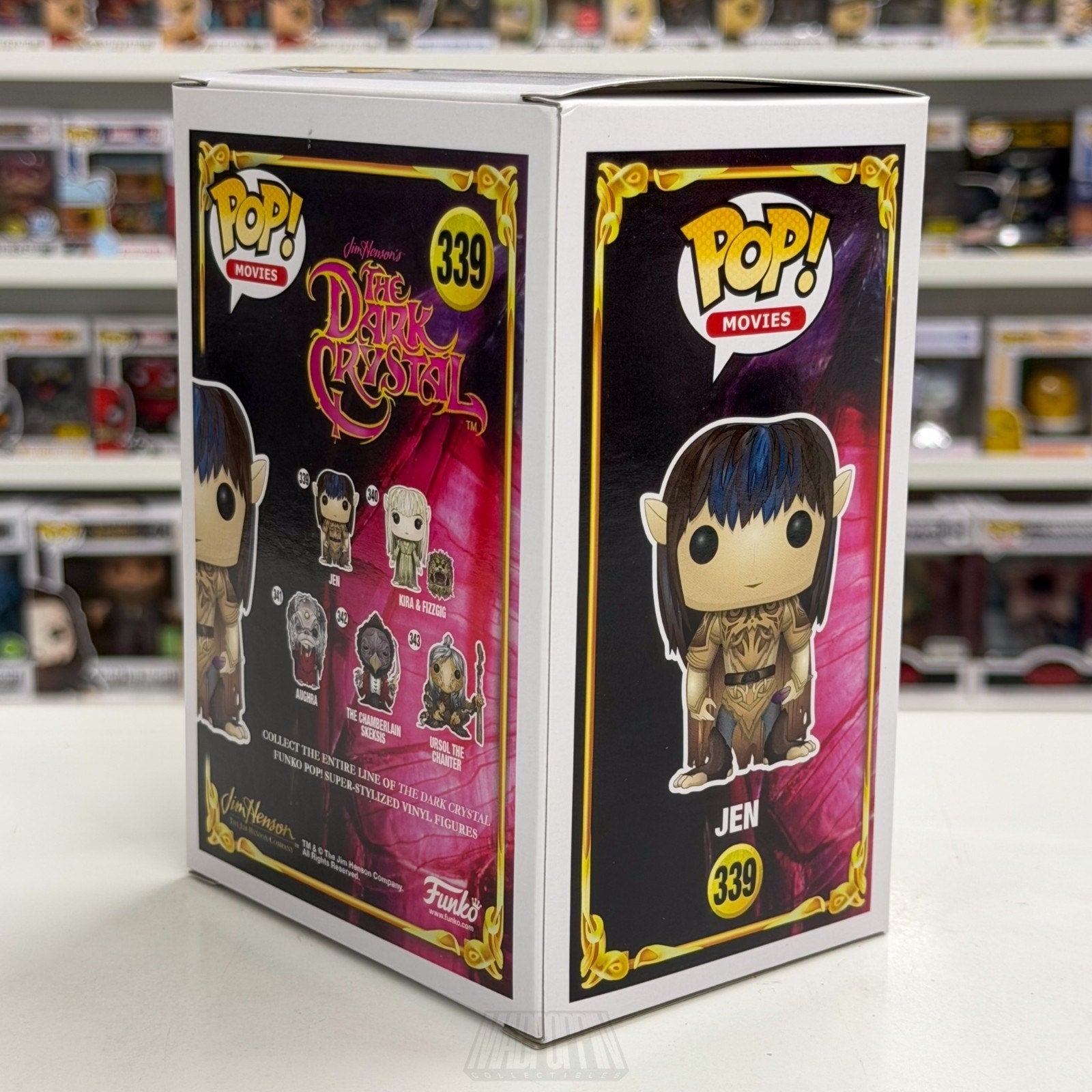 Funko Pop Movies Dark Crystal Jen 339 Gelfling Vaulted Rare Toy Vinyl Figure