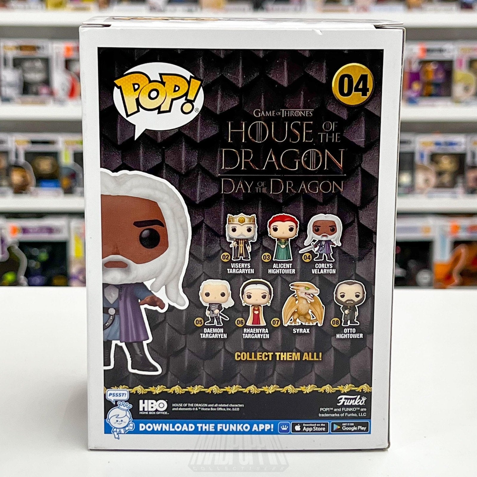 Funko Pop TV House of the Dragon Corlys Velaryon 04 Game of Thrones Vinyl Figure