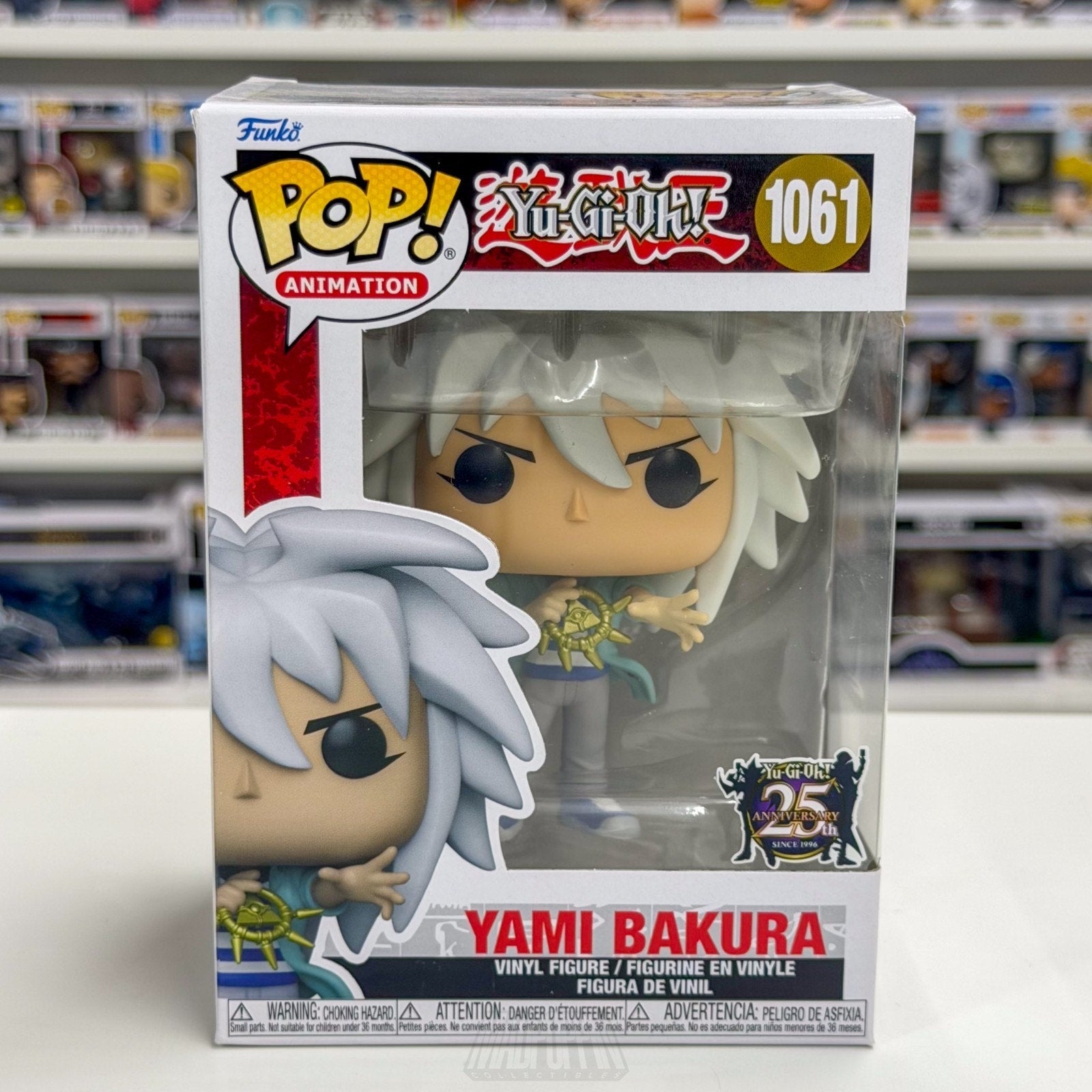 Funko Pop Anime Yu-Gi-Oh Yami Bakura 1061 TCG Japanese Manga Toy Vinyl Figure