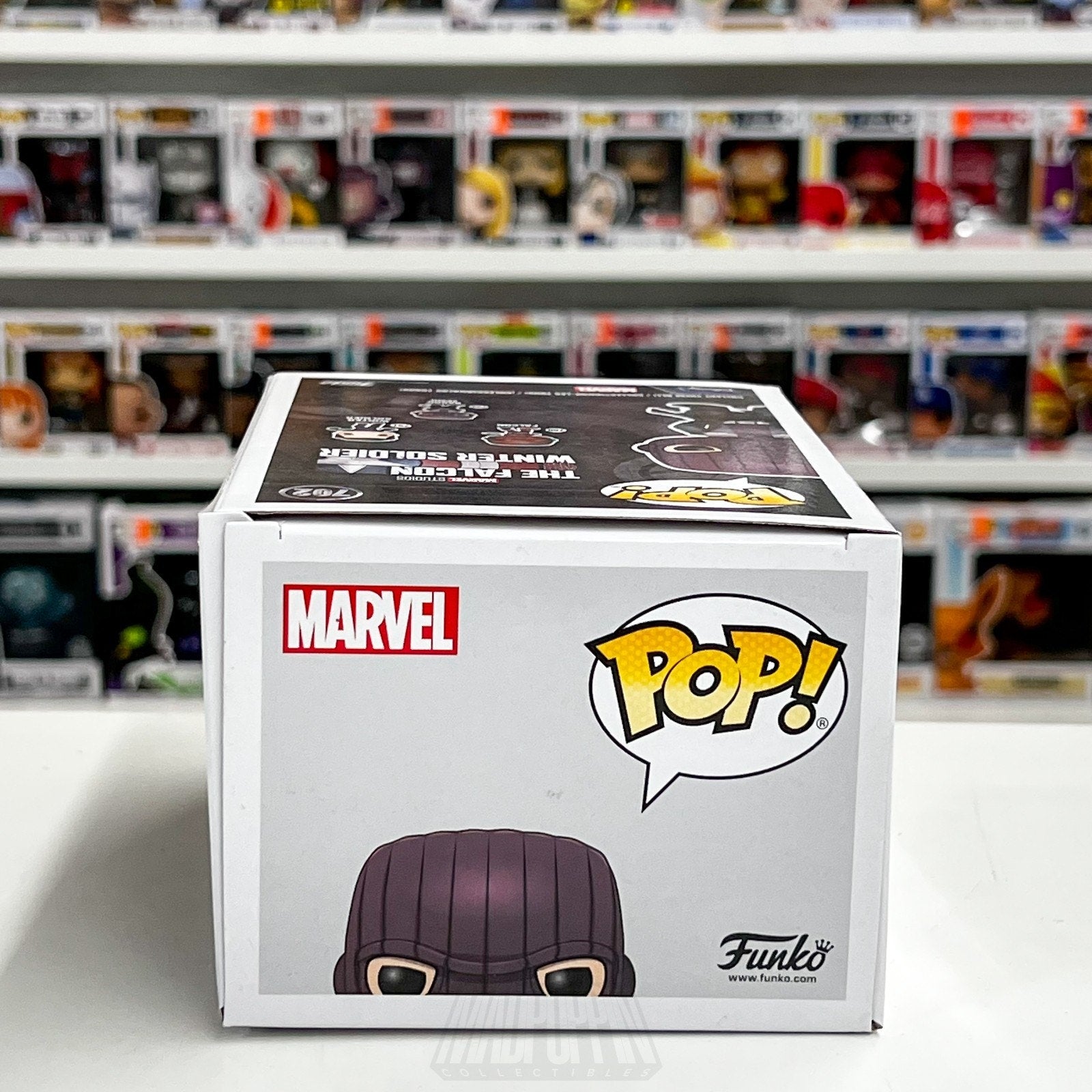 Funko Pop Marvel Falcon & Winter Soldier Baron Zemo 702 Vinyl Figure Comics MCU