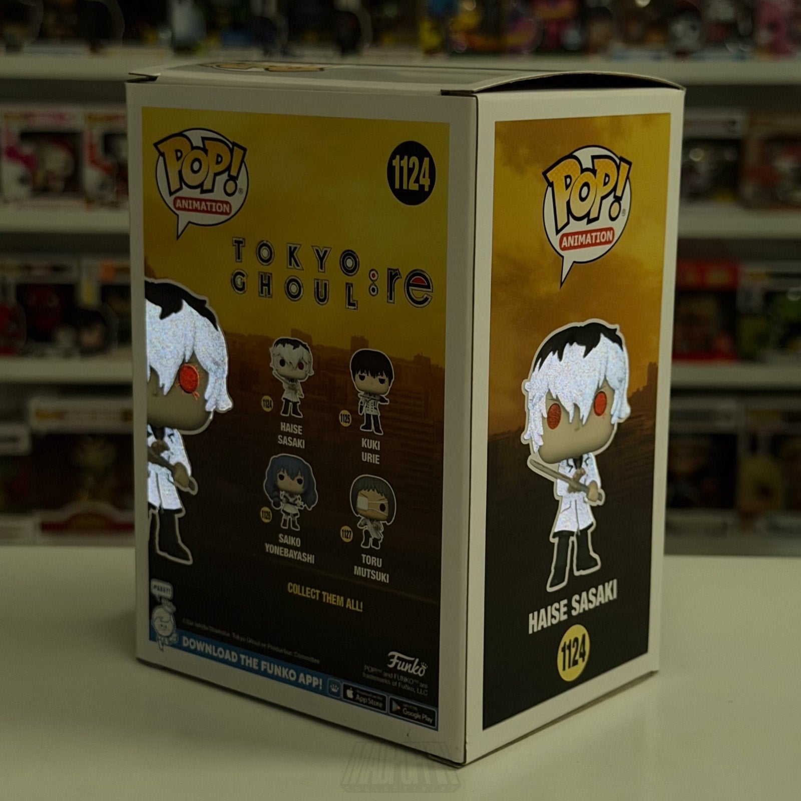 Funko Pop Anime Tokyo Ghoul Haise Sasaki Glow Sure Thing Toys 1124 Vinyl Figure