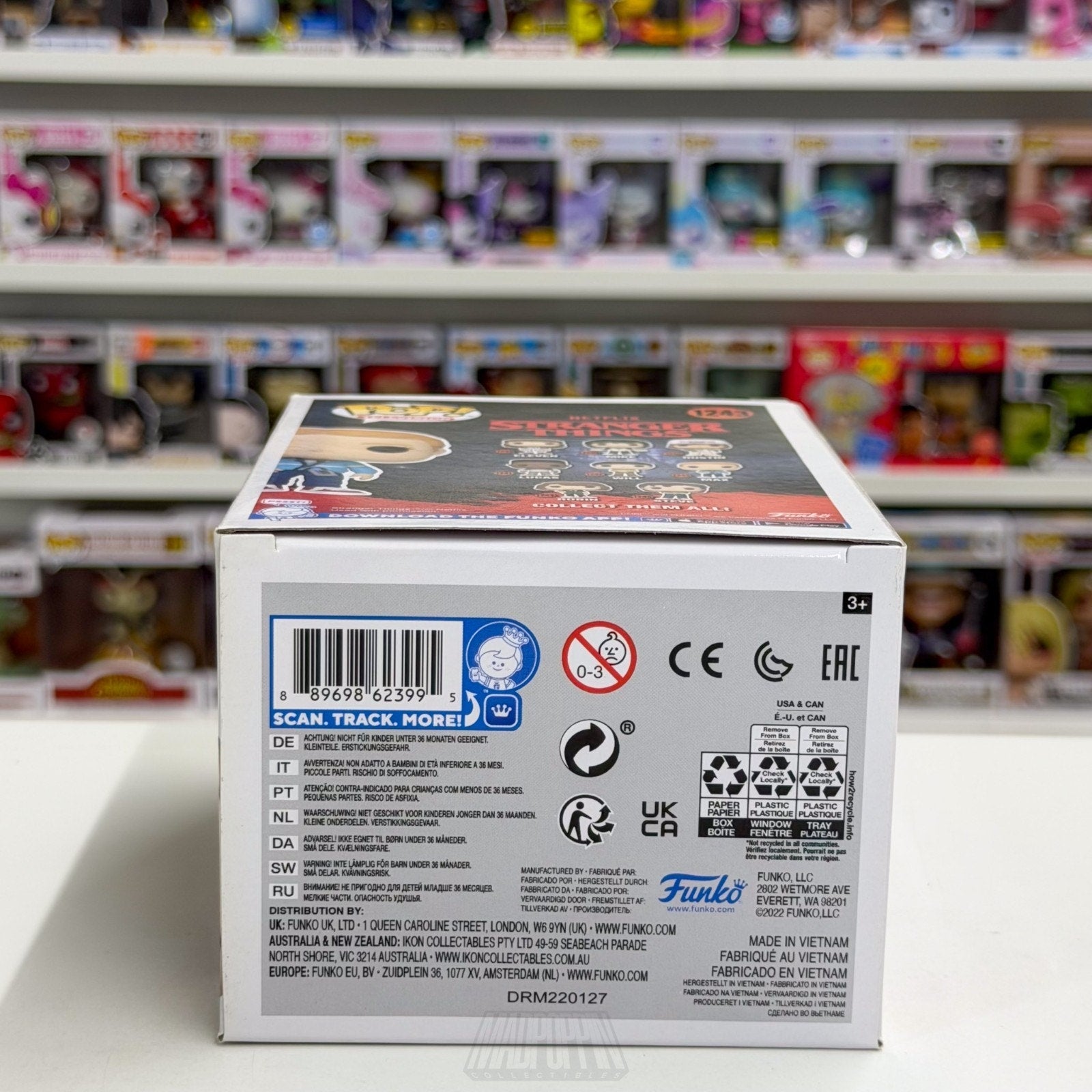 Funko Pop TV Stranger Things Max w/Walkman Mix Tape 1243 Season 4 Vinyl Figure