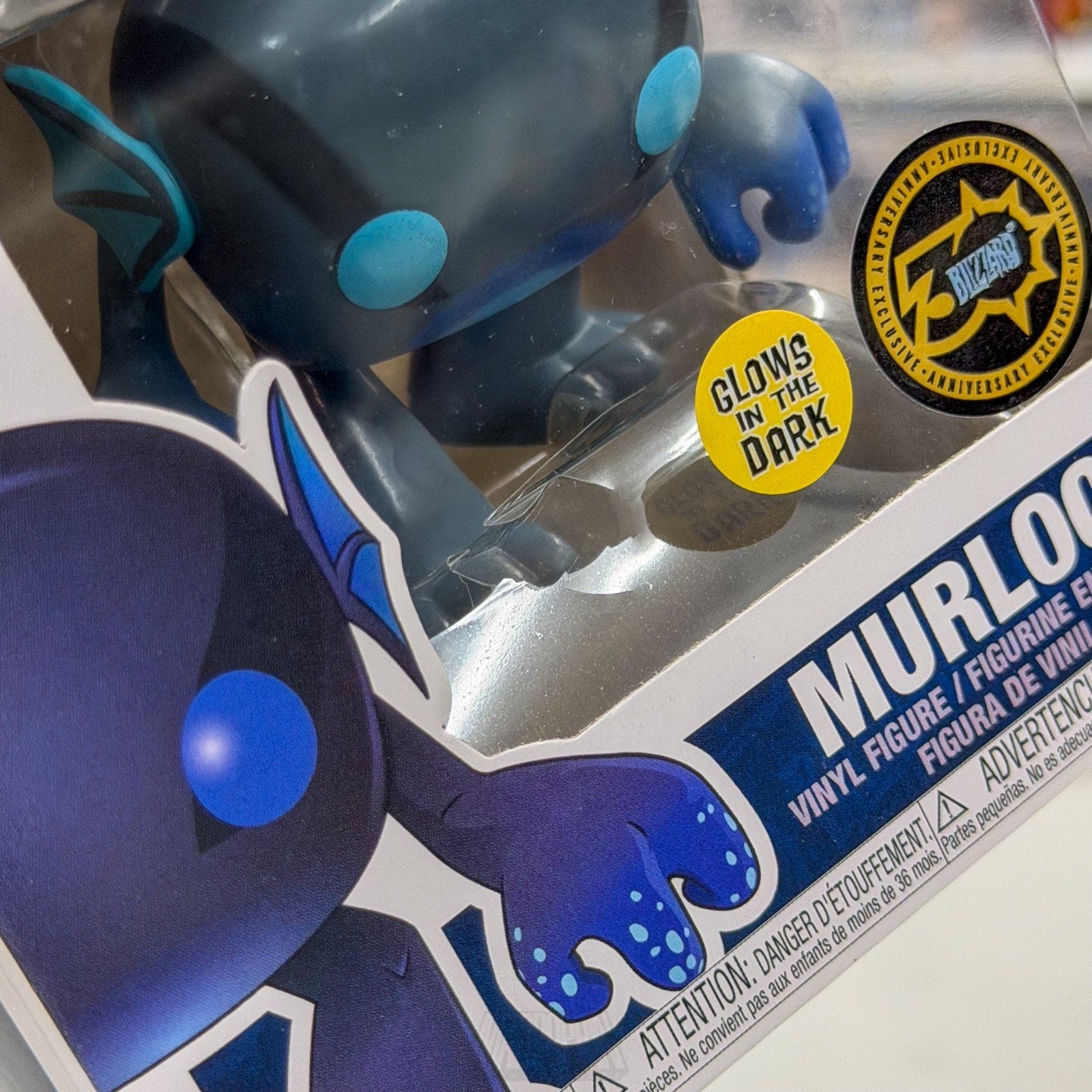 Funko Pop Games World of Warcraft WoW Murloc Blow Glow Blizzard 33 Vinyl Figure