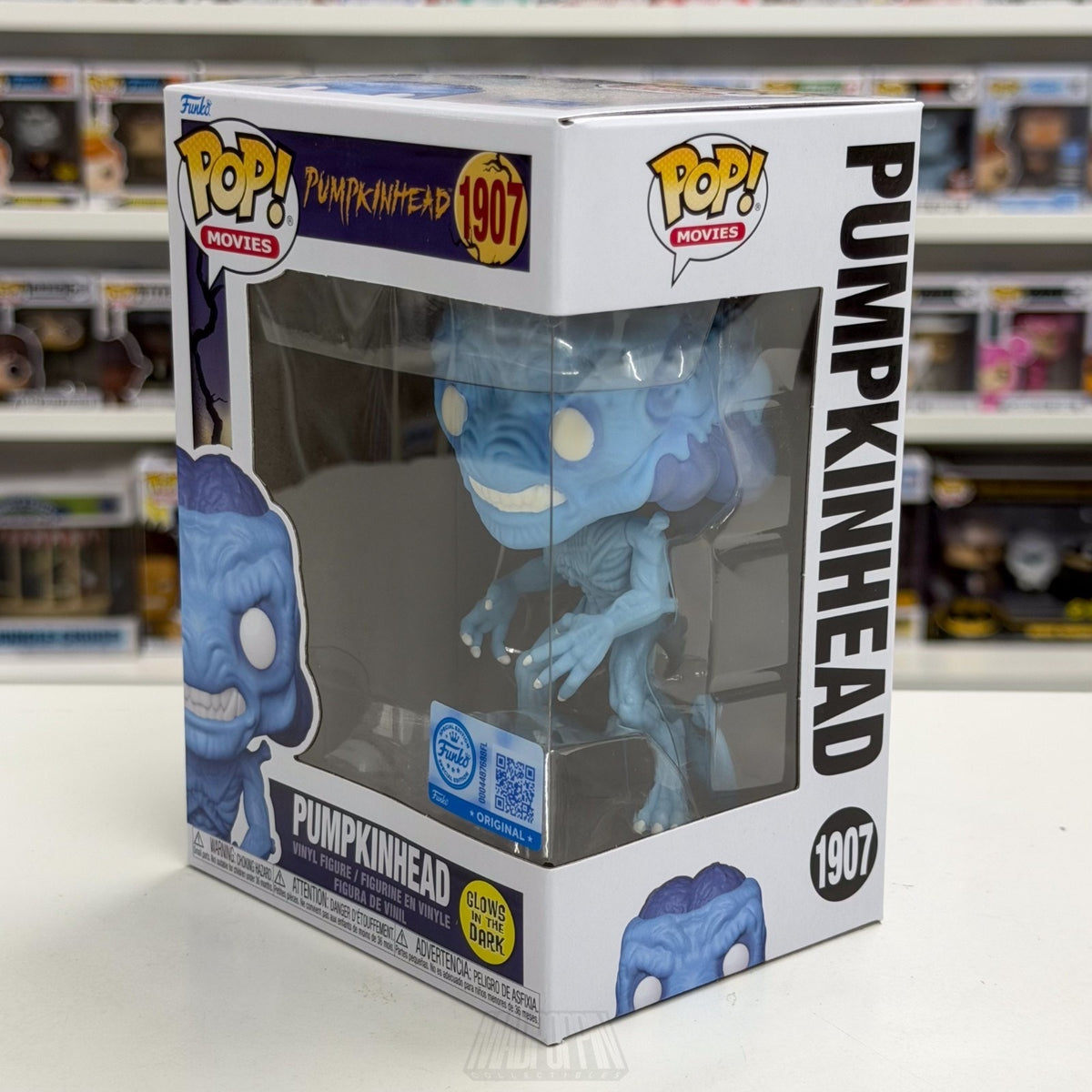 Funko Pop Movies Pumpkinhead Glow Entertainment Earth 1907 Horror Vinyl Figure