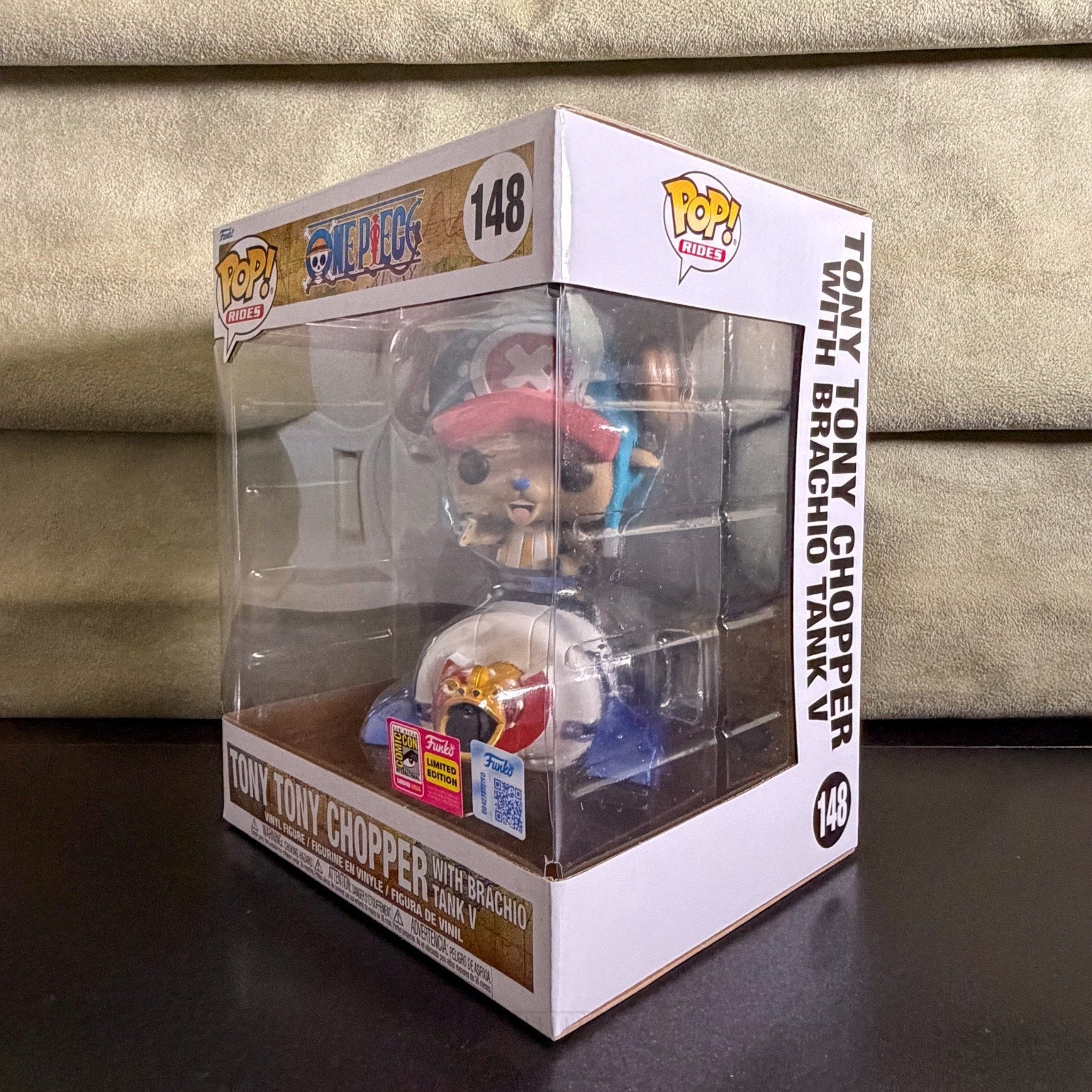 Funko Pop Anime One Piece Tony Tony Chopper Brachio Tank V 148 SDCC 2026 Figure