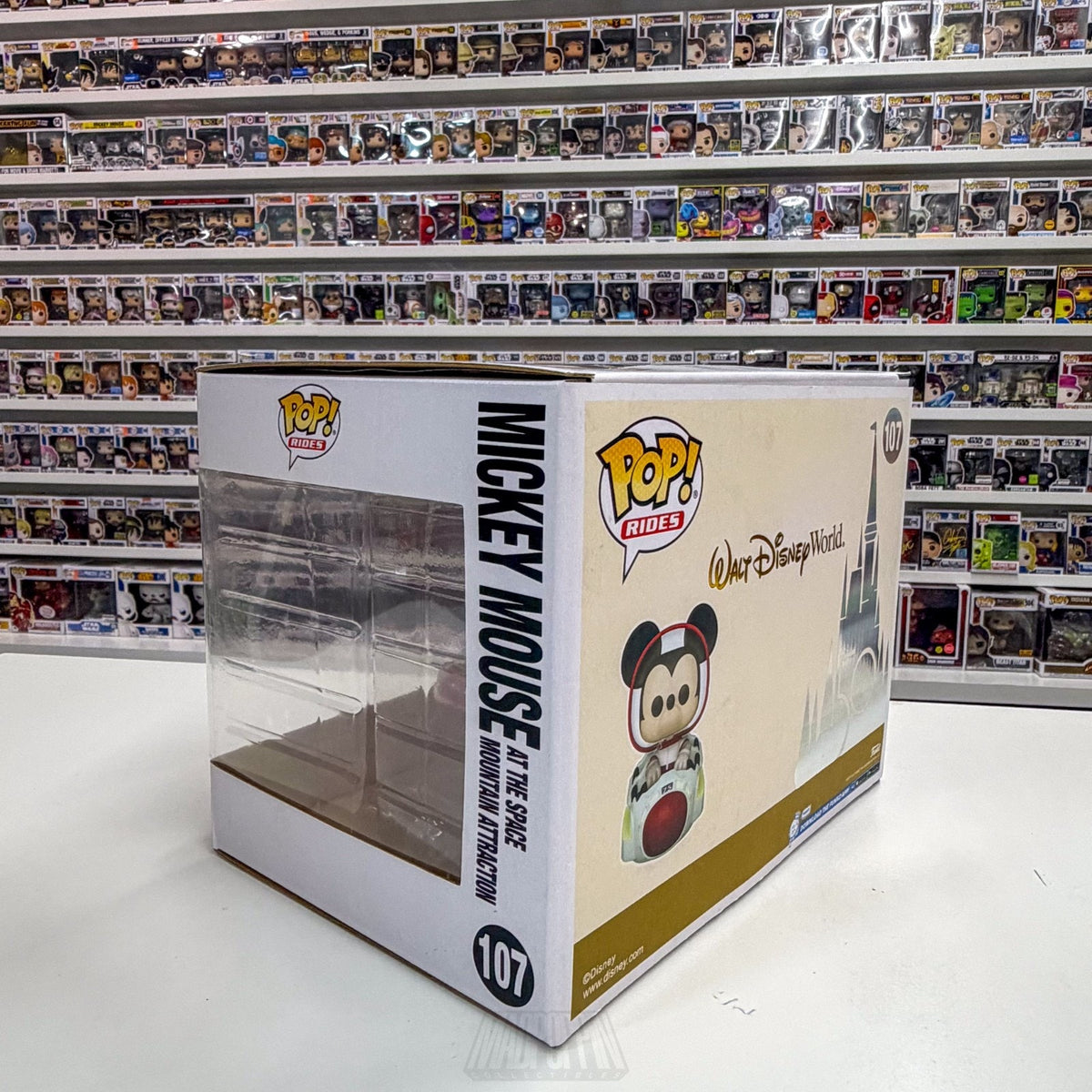 Funko Pop Disney Mickey Mouse Space Mountain Attraction Ride 107 Vinyl Figure