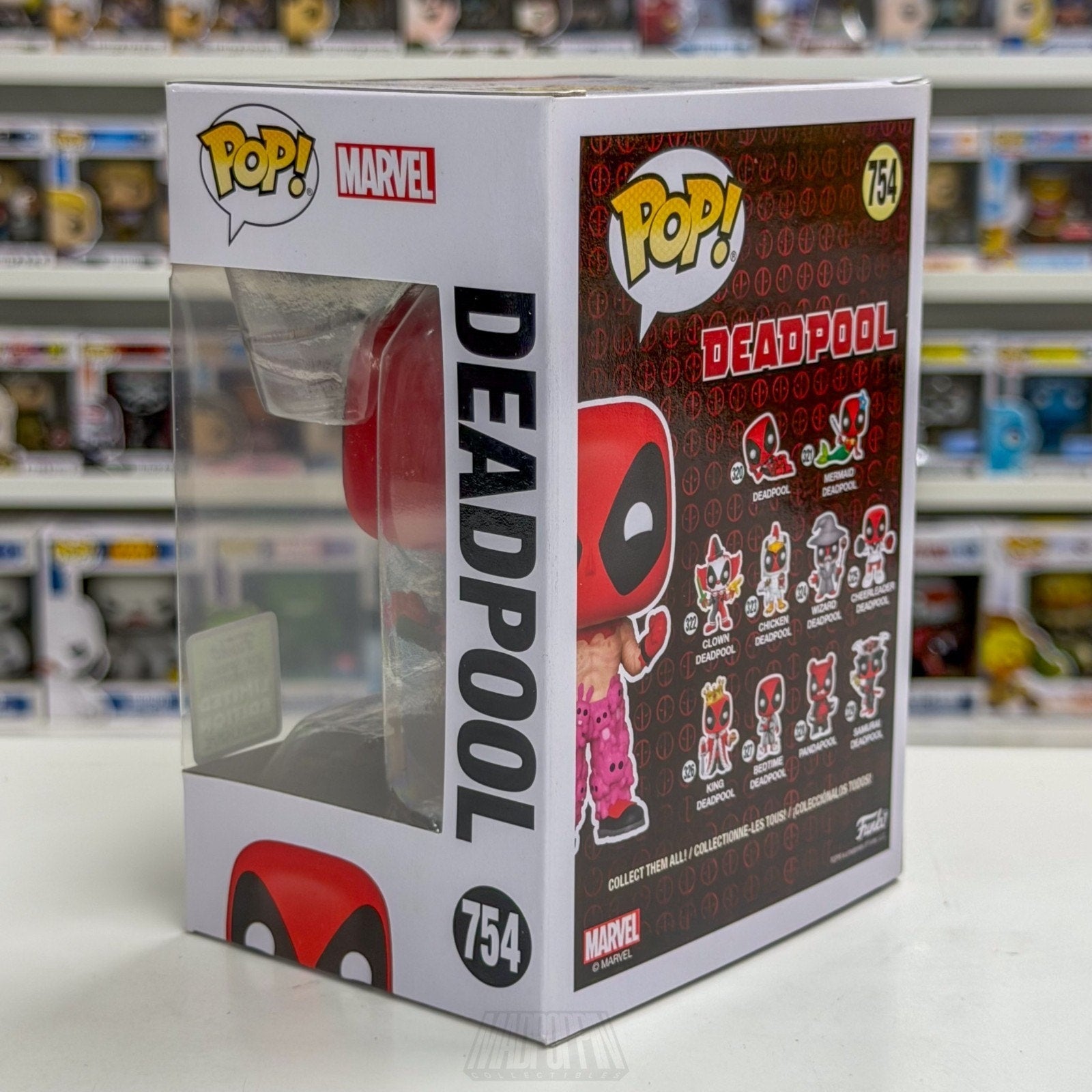 Funko Pop Marvel Deadpool Teddy Pants ECCC Spring Con 754 Antihero Vinyl Figure