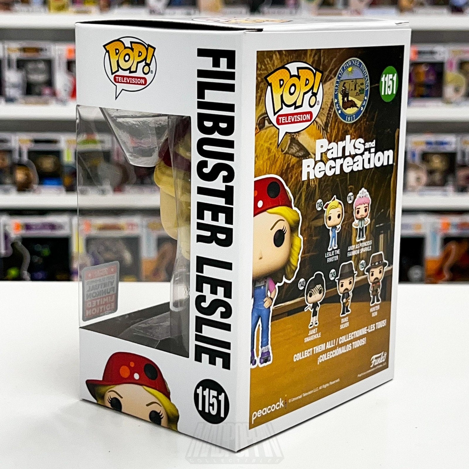 Funko Pop Television Parks and Recreation Filibuster Leslie 1151 Vinyl Figure
