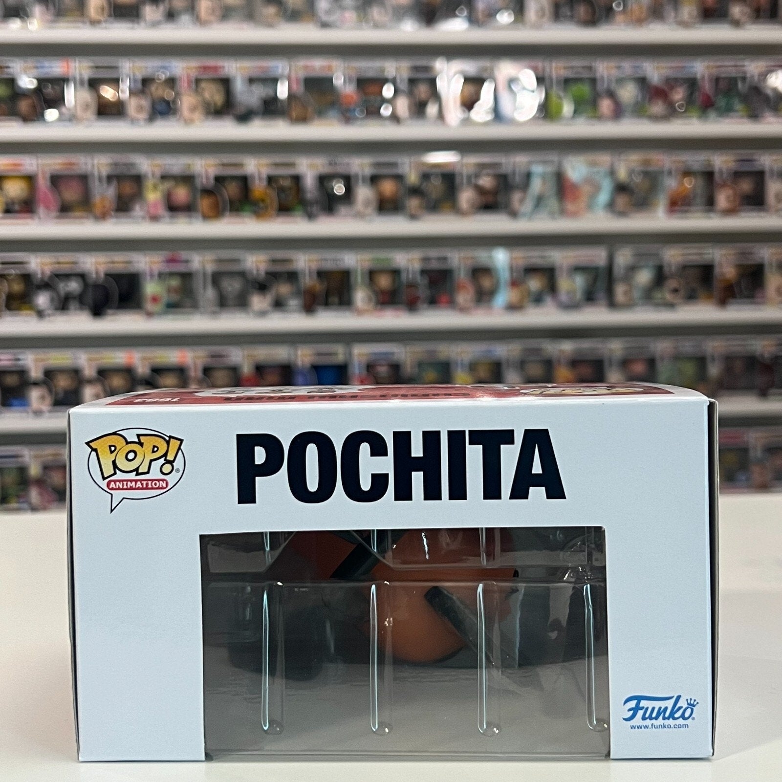 Funko Pop Anime Chainsaw Man Pochita Standing Exclusive 1683 Dog Vinyl Figure