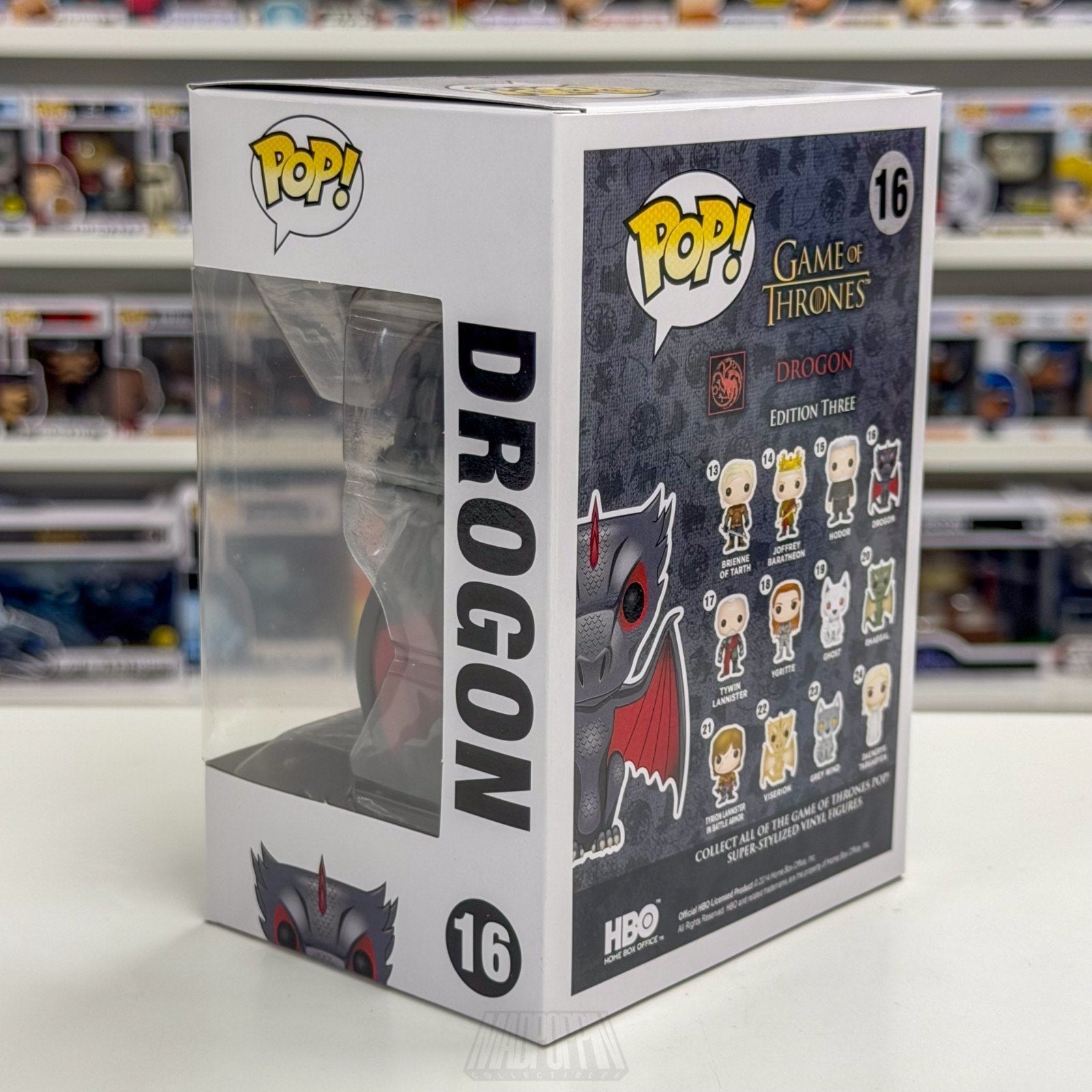 Funko Pop TV HBO Game of Thrones Drogon 16 Dragon Vaulted Rare Toy Vinyl Figure