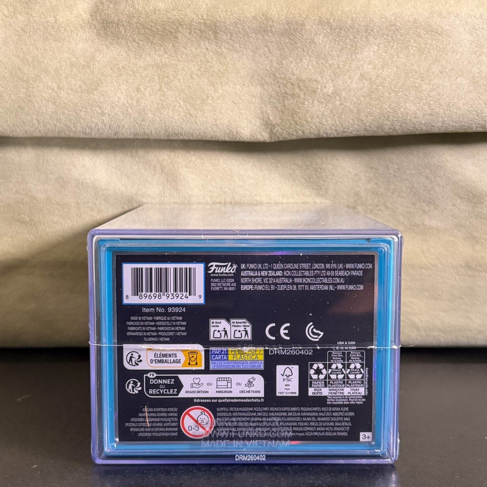 Funko Pop Comics Radiant Black 60 Glow LE 5000 PCS SDCC 2026 Official Toy Figure