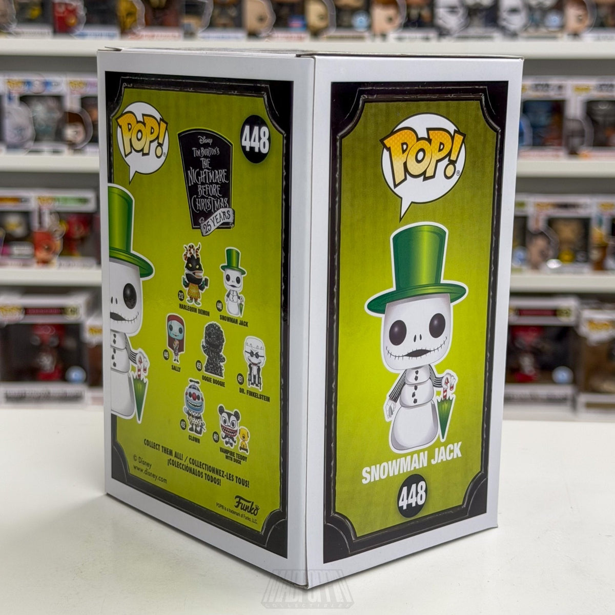 Funko Pop Disney Nightmare Before Christmas Snowman Jack 448 Toy Vinyl Figure