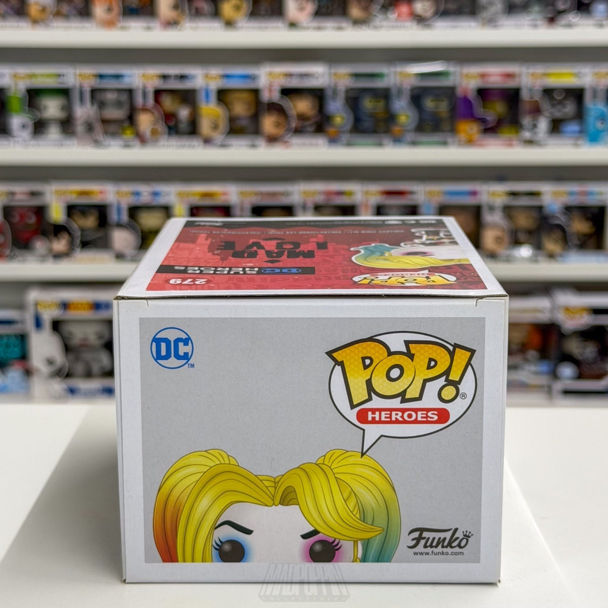Funko Pop DC Boombox Suicide Squad Rebirth Harley Quinn PX 279 Toy Vinyl Figure
