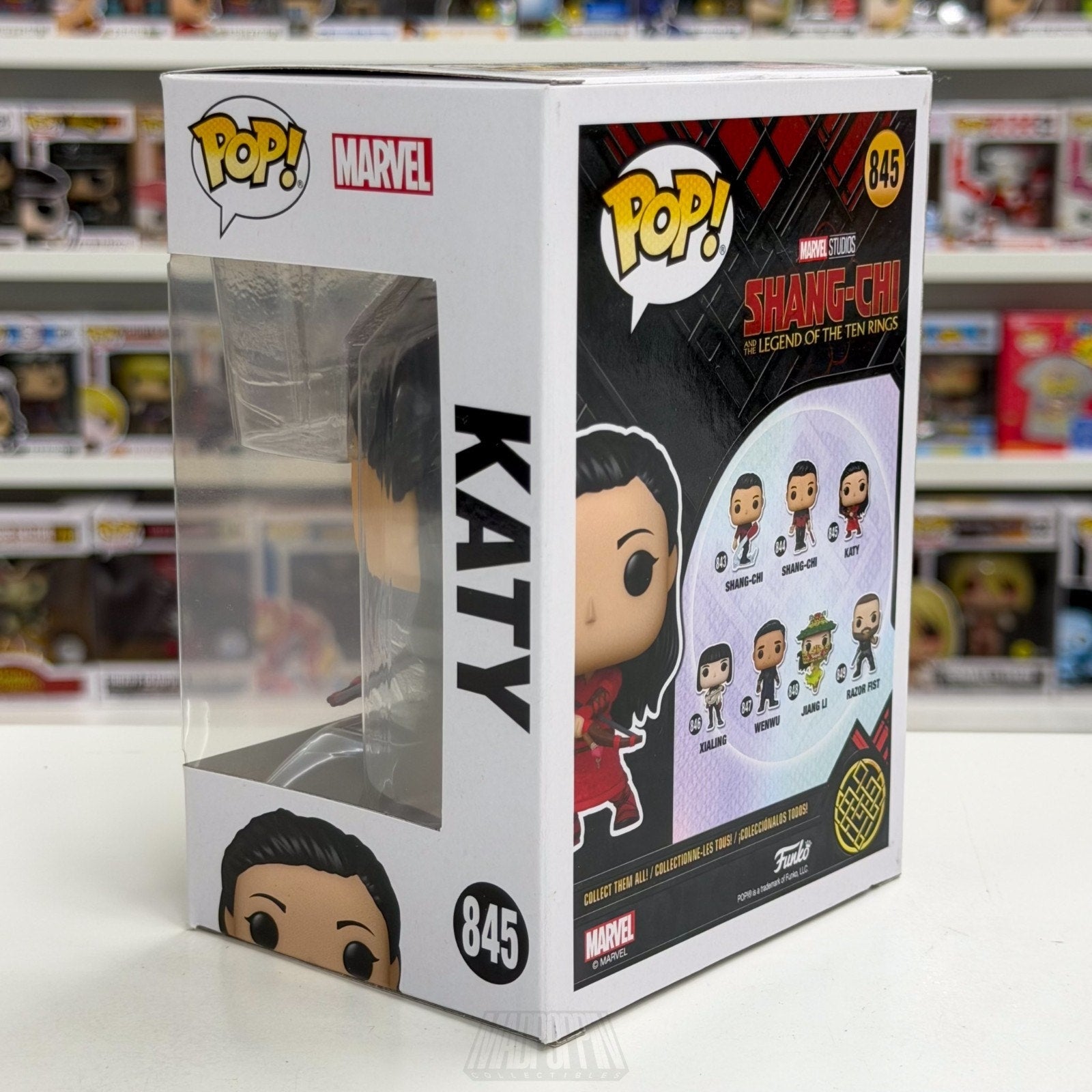 Funko Pop Marvel Shang-Chi Ten Rings Katy Chen Bow & Arrow 845 MCU Vinyl Figure