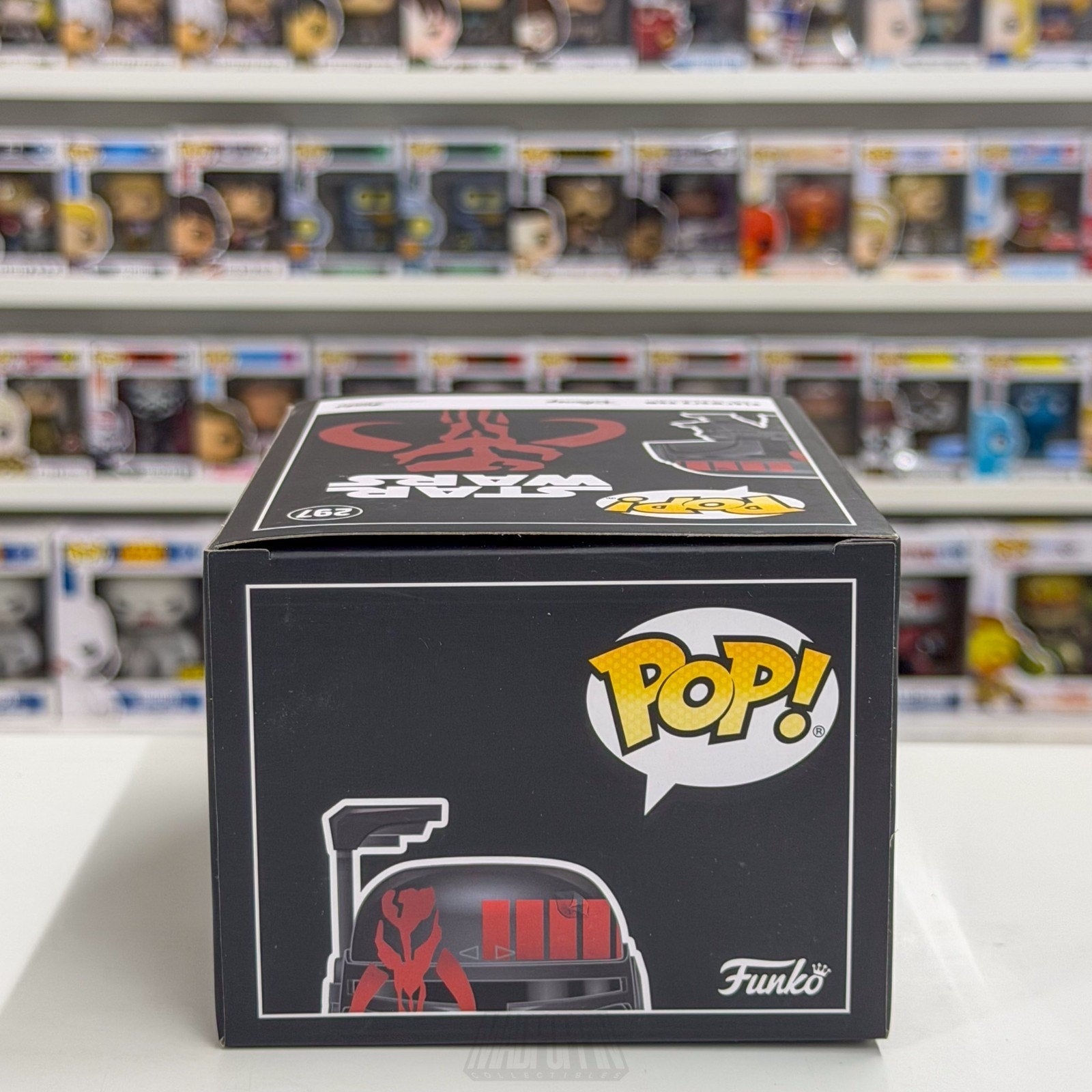 Funko Pop Star Wars Boba Fett Futura Black ECCC 297 Bounty Hunter Vinyl Figure