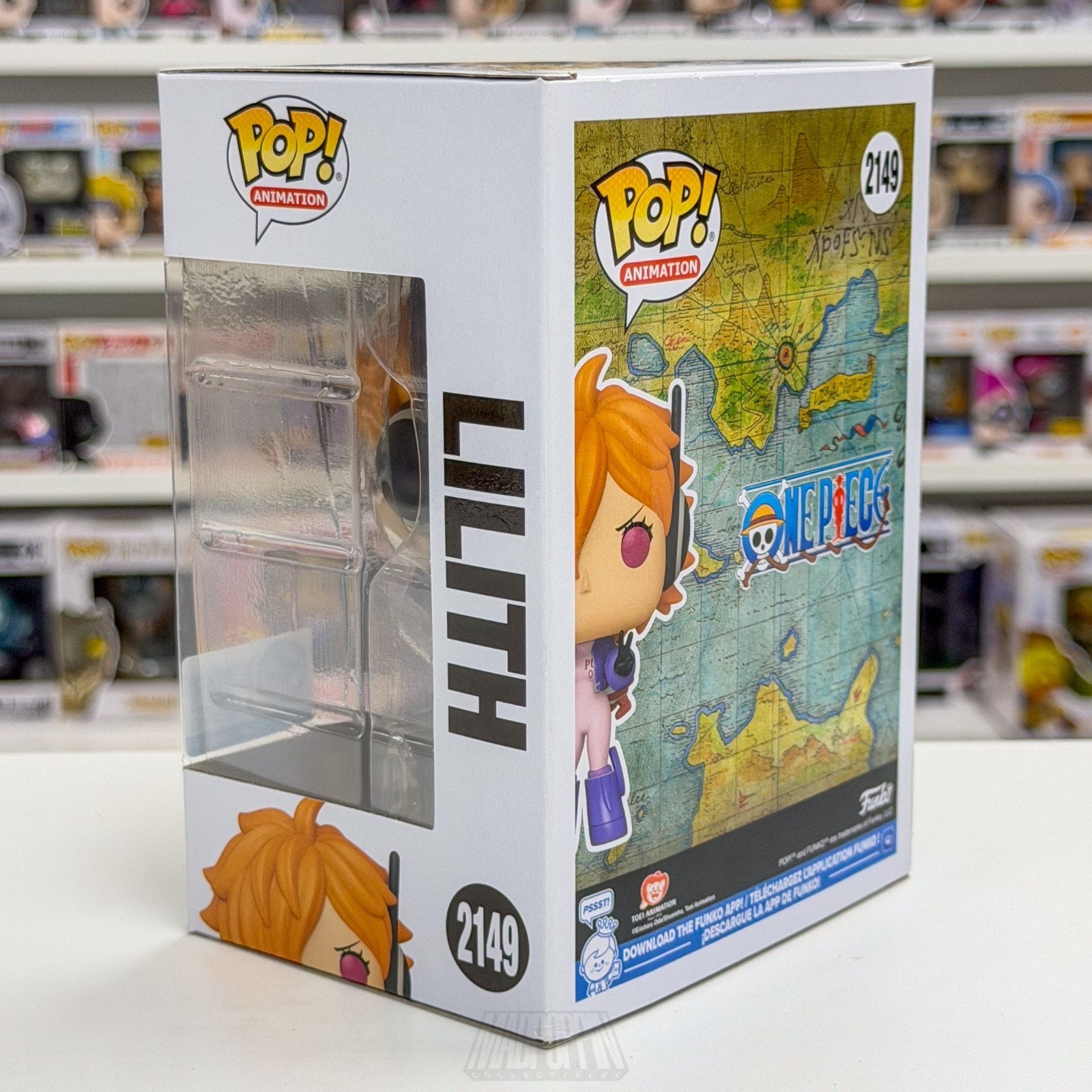 Funko Pop Anime One Piece Lilith Target 2149 Vegapunk Toy Manga Vinyl Figure