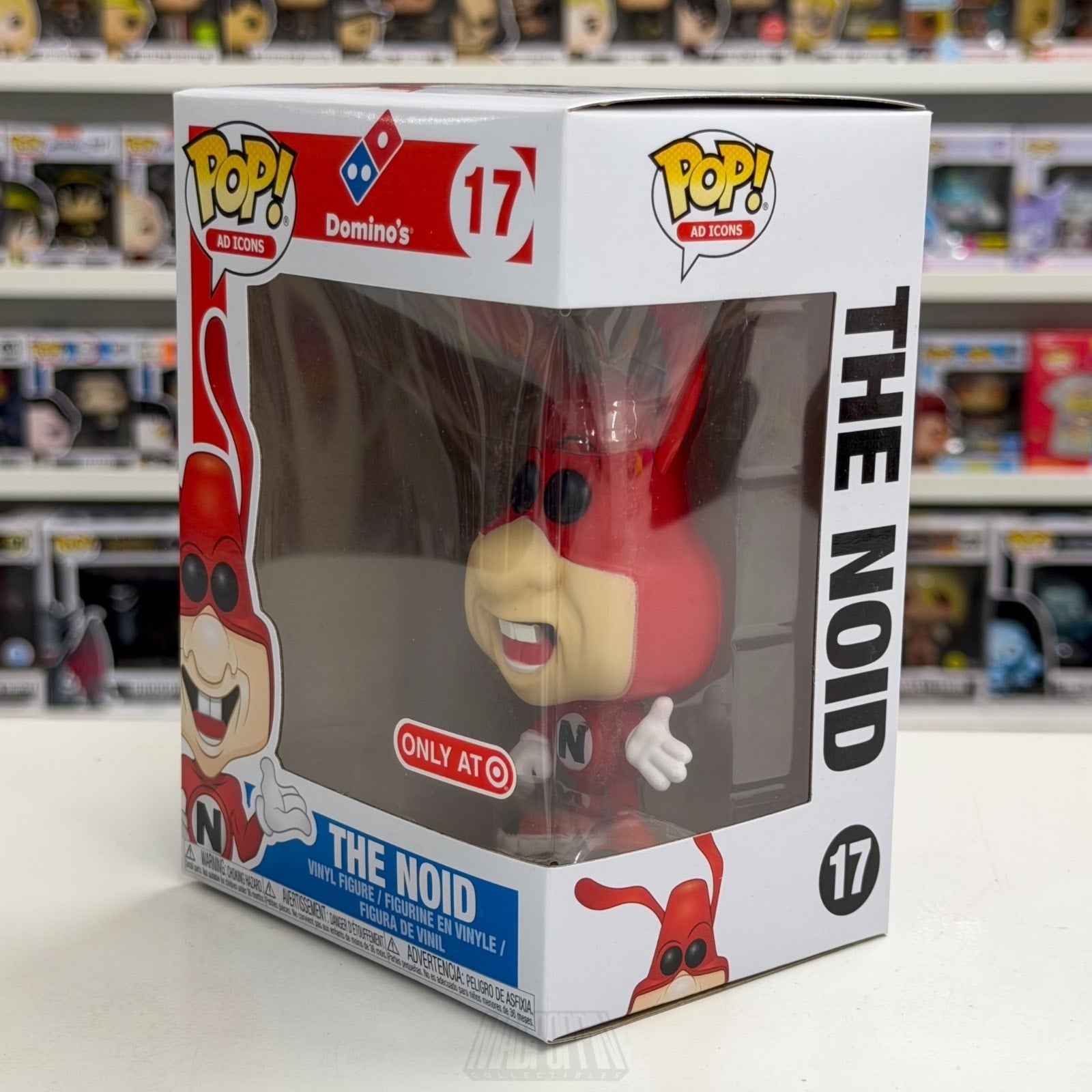 Funko Pop Ad Icons Domino's Pizza The Noid Target Exclusive 17 Toy Vinyl Figure