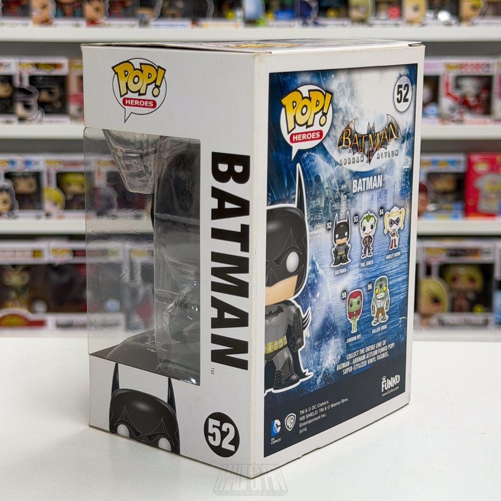 Funko Pop DC Heroes Batman Arkham Asylum 52 Gotham City Video Game Vinyl Figure