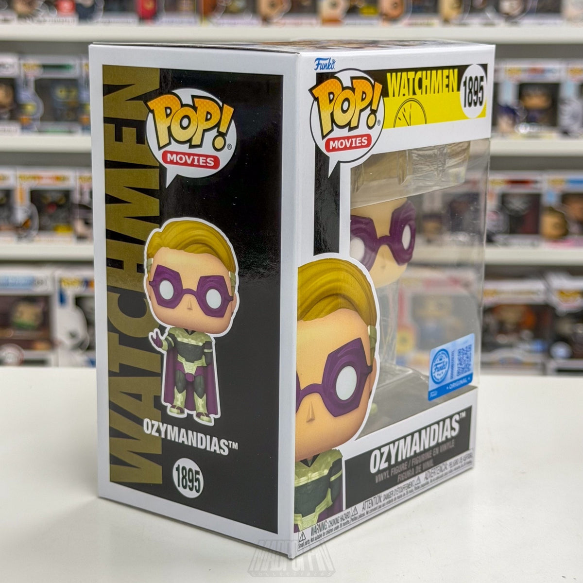Funko Pop DC Comics Movies Watchmen Ozymandias Exclusive 1895 Toy Vinyl Figure