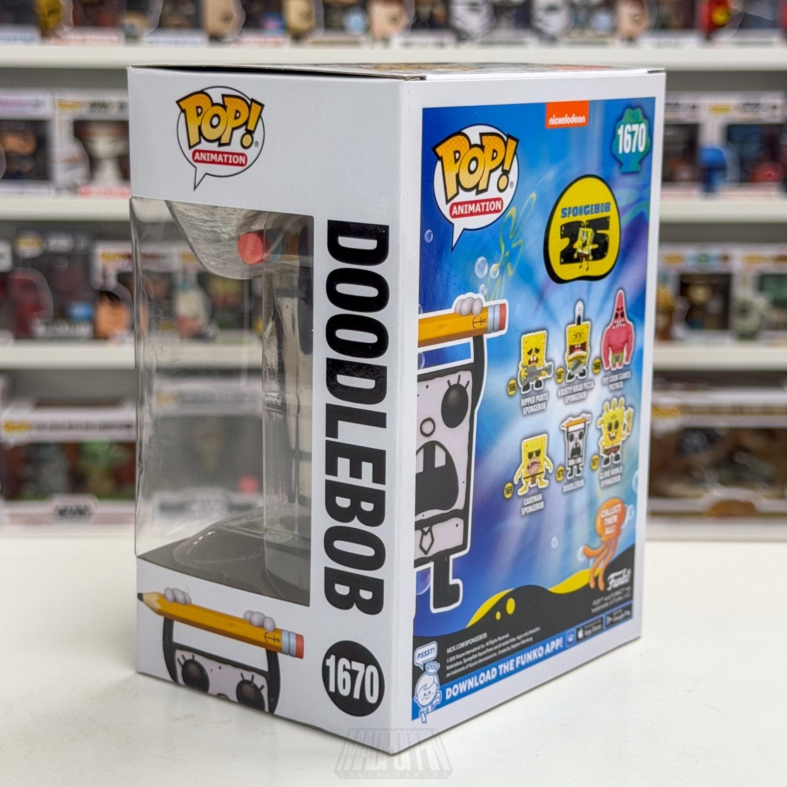 Funko Pop Animation Nickelodeon Spongebob Squarepants Doodlebob 1670 Toy Figure