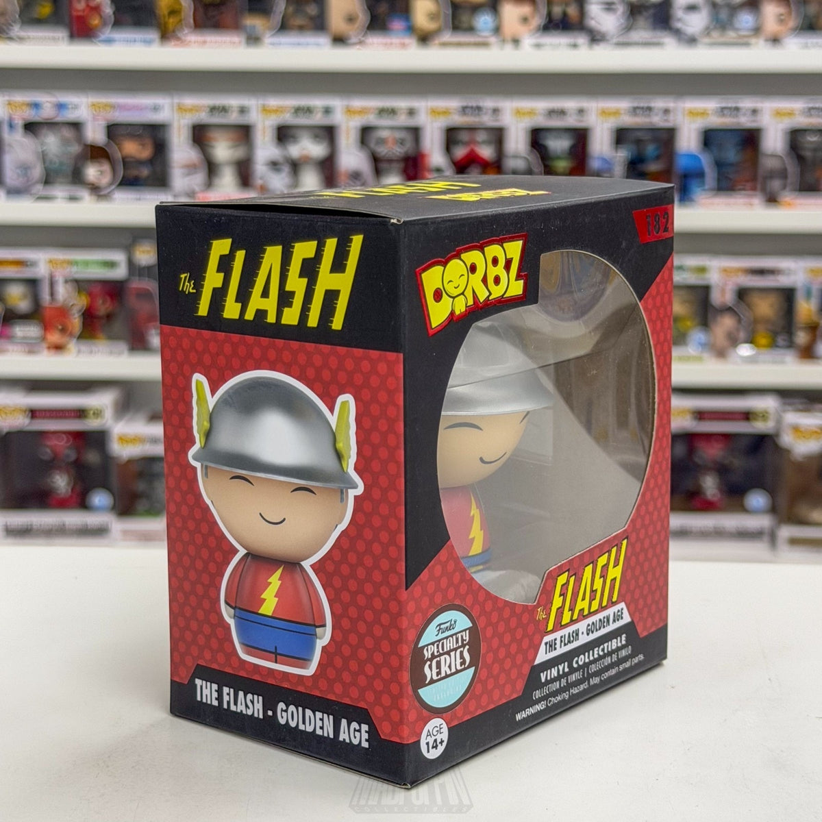 Funko Dorbz DC Super Heroes Flash Golden Age Specialty Series 182 Vinyl Figure