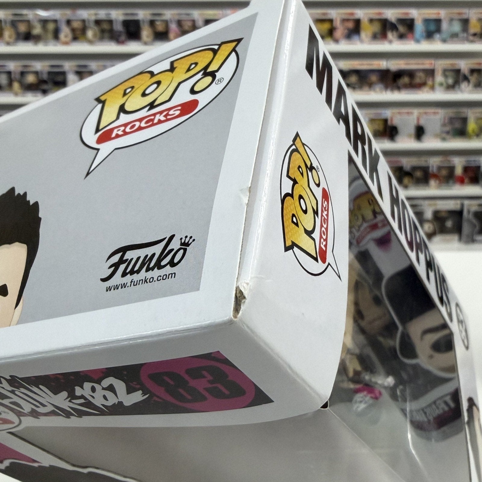 Funko Pop Rocks Blink 182 Complete Set Mark Hoppus Travis Barker Punk Figures