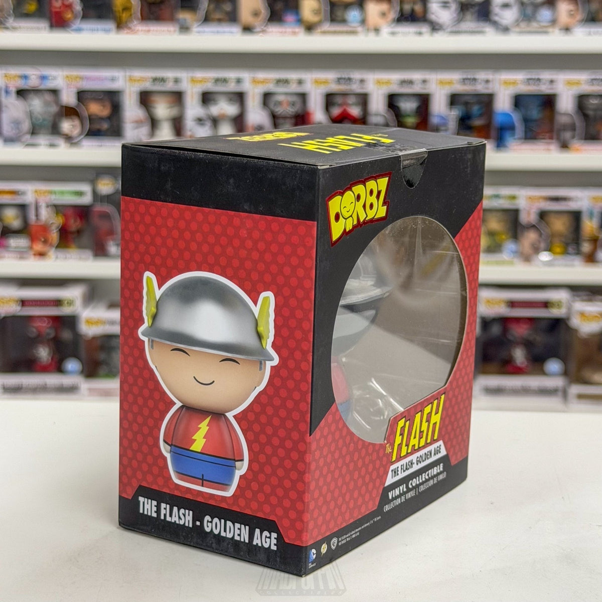 Funko Dorbz DC Super Heroes Flash Golden Age Specialty Series 182 Vinyl Figure