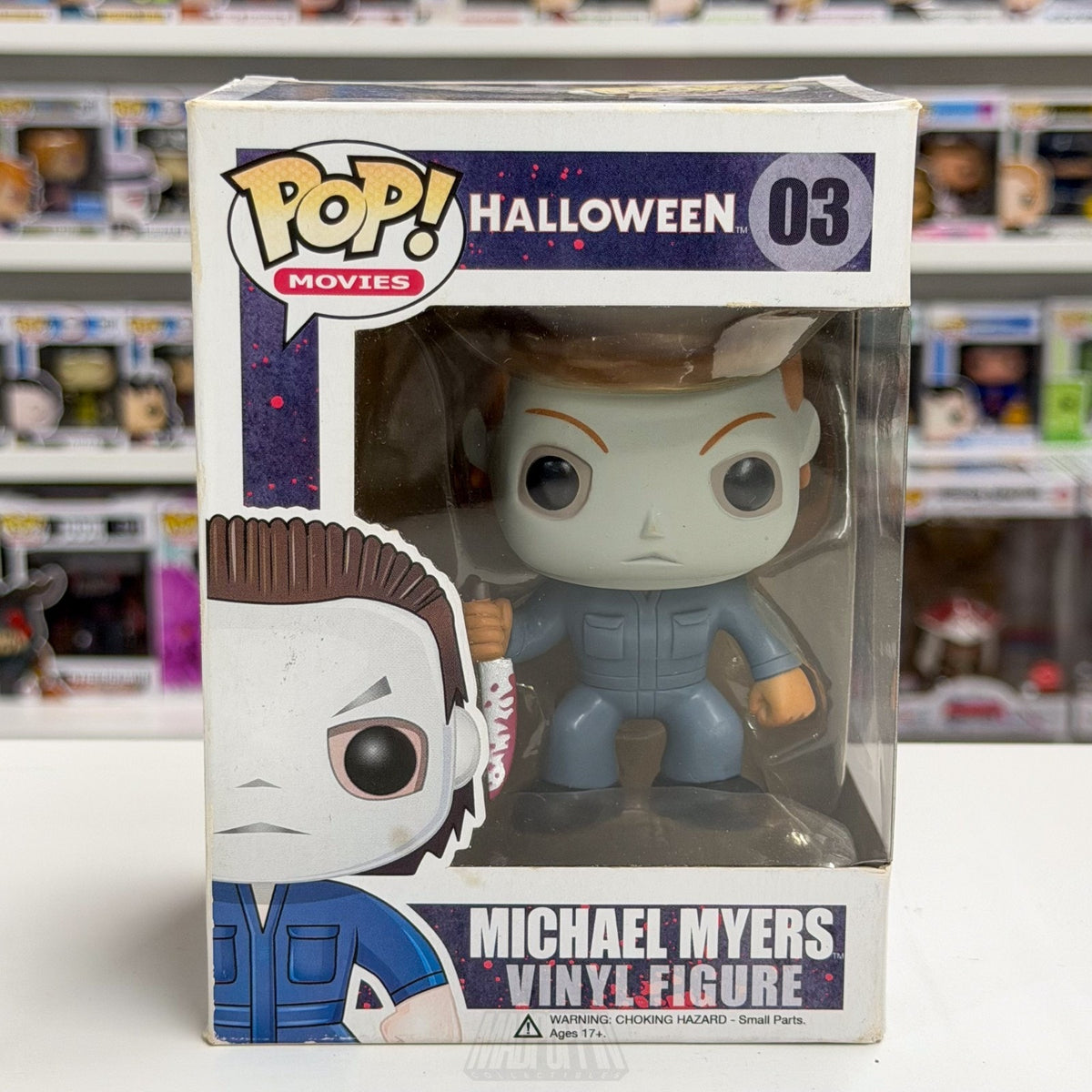 Funko Pop Movies Halloween Michael Myers Original Large Font 03 Horror Figure