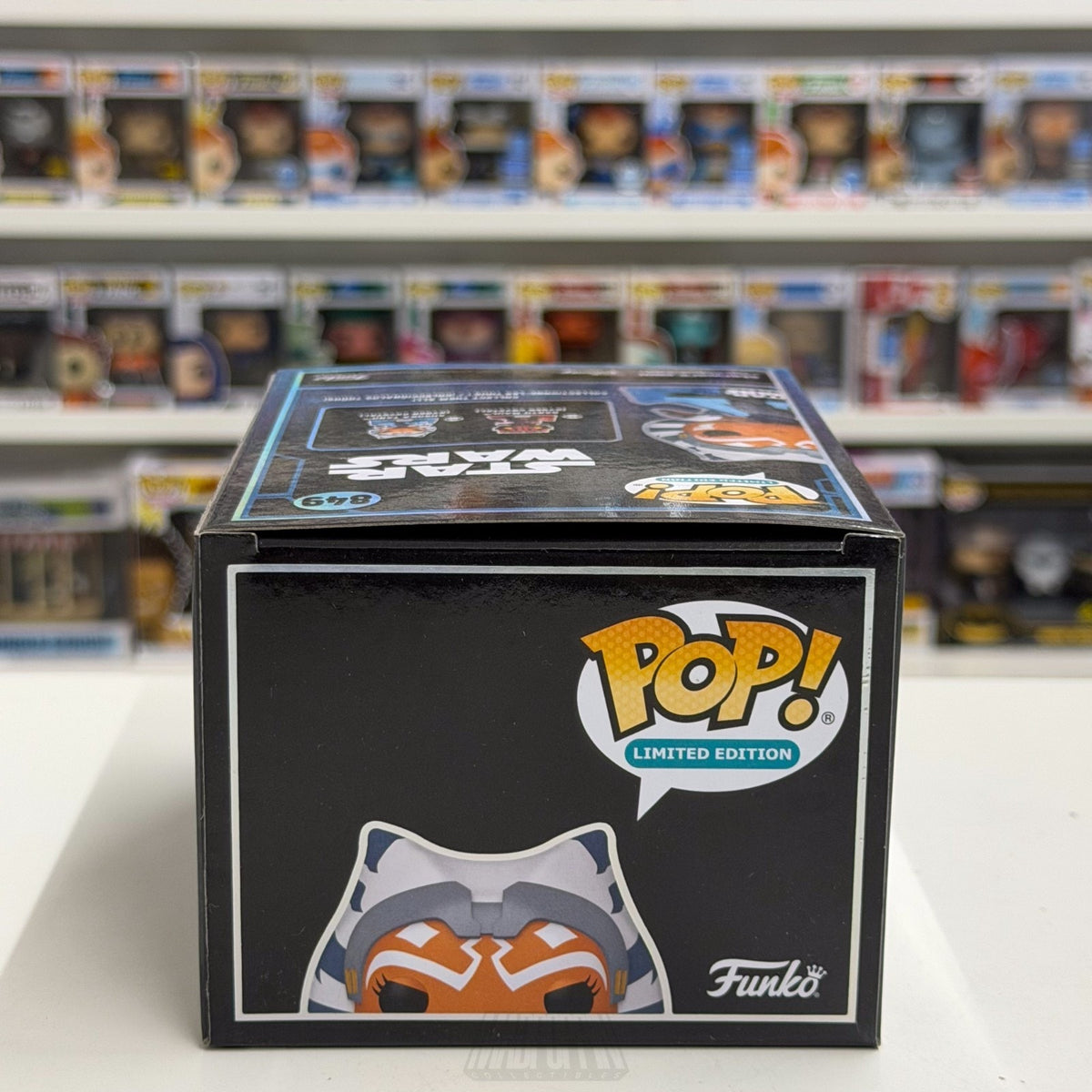 Funko Pop Star Wars Ahsoka Tano Kyber Crystal SDCC Limited 849 Jedi Vinyl Figure