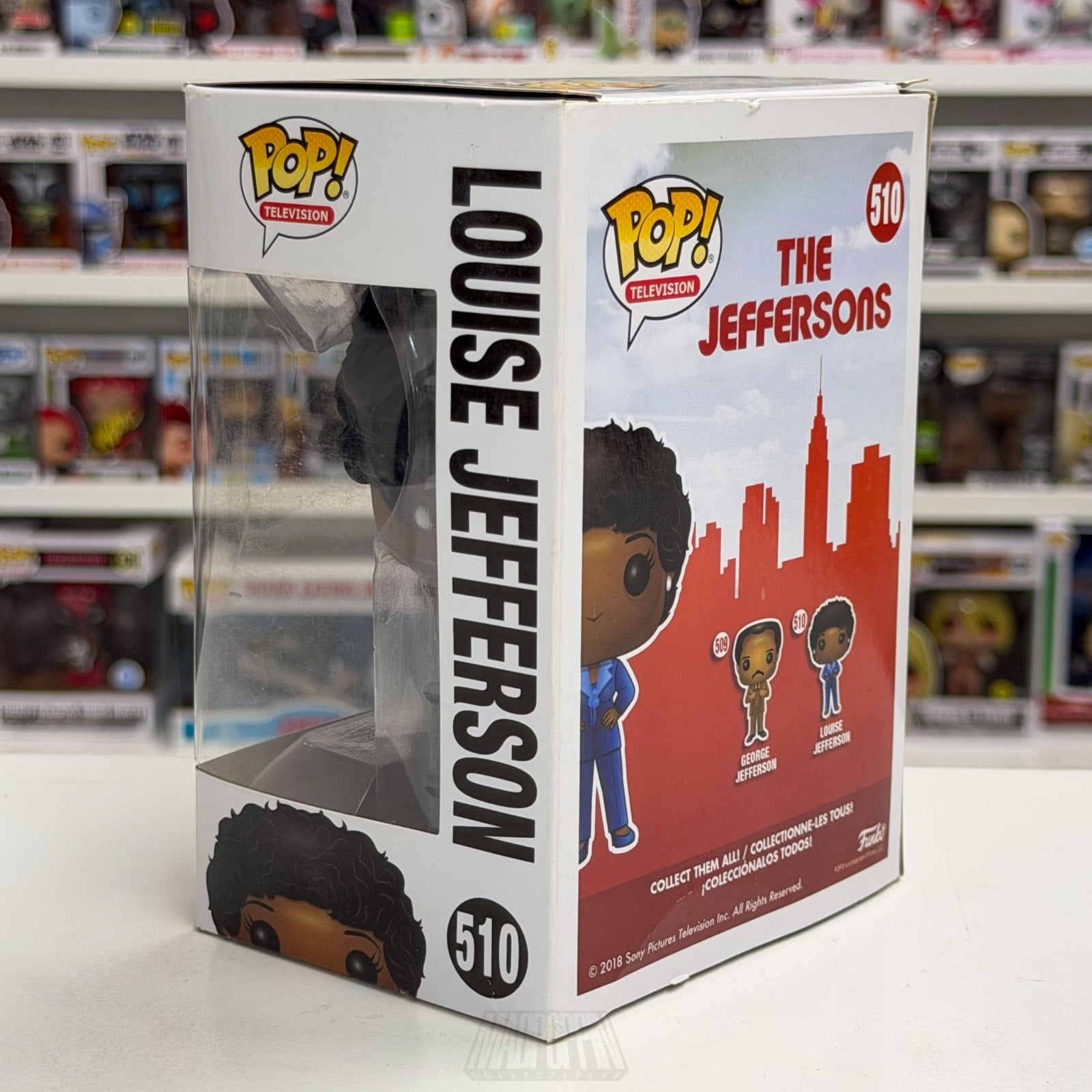 Funko Pop TV The Jeffersons Louise 510 CBS Comedy Sitcom New York Vinyl Figure