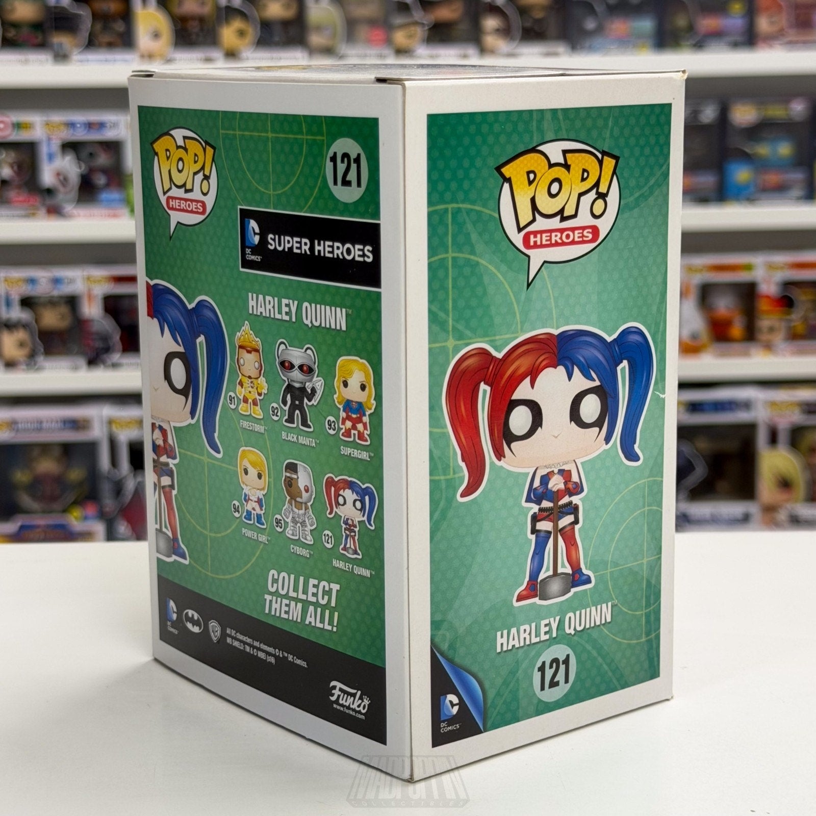 Funko Pop DC Super Heroes Harley Quinn New 52 Hot Topic 121 Squad Vinyl Figure