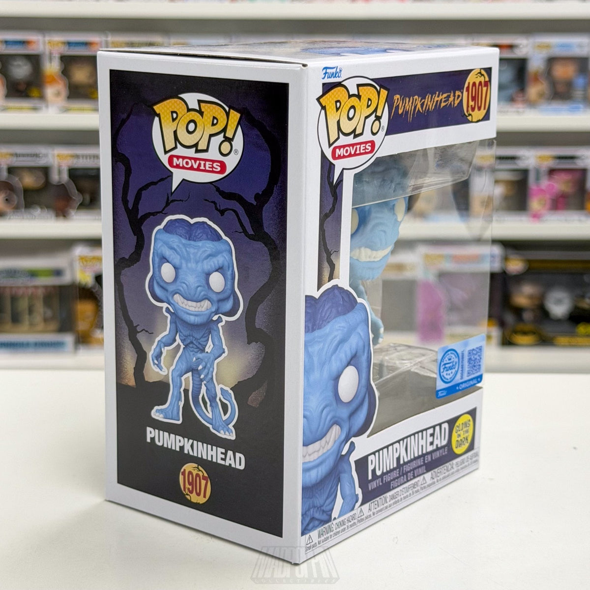 Funko Pop Movies Pumpkinhead Glow Entertainment Earth 1907 Horror Vinyl Figure