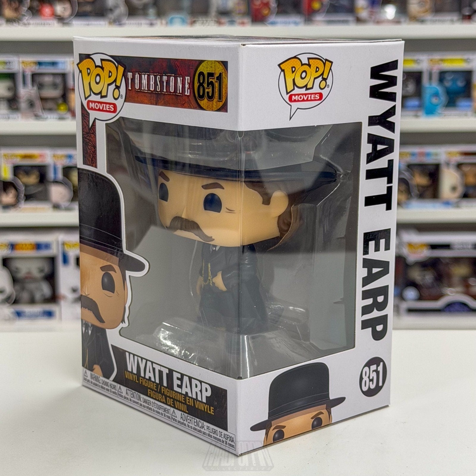 Funko Pop Movies Tombstone Wyatt Earp 851 Western Cowboys Outlaws Vinyl Figure